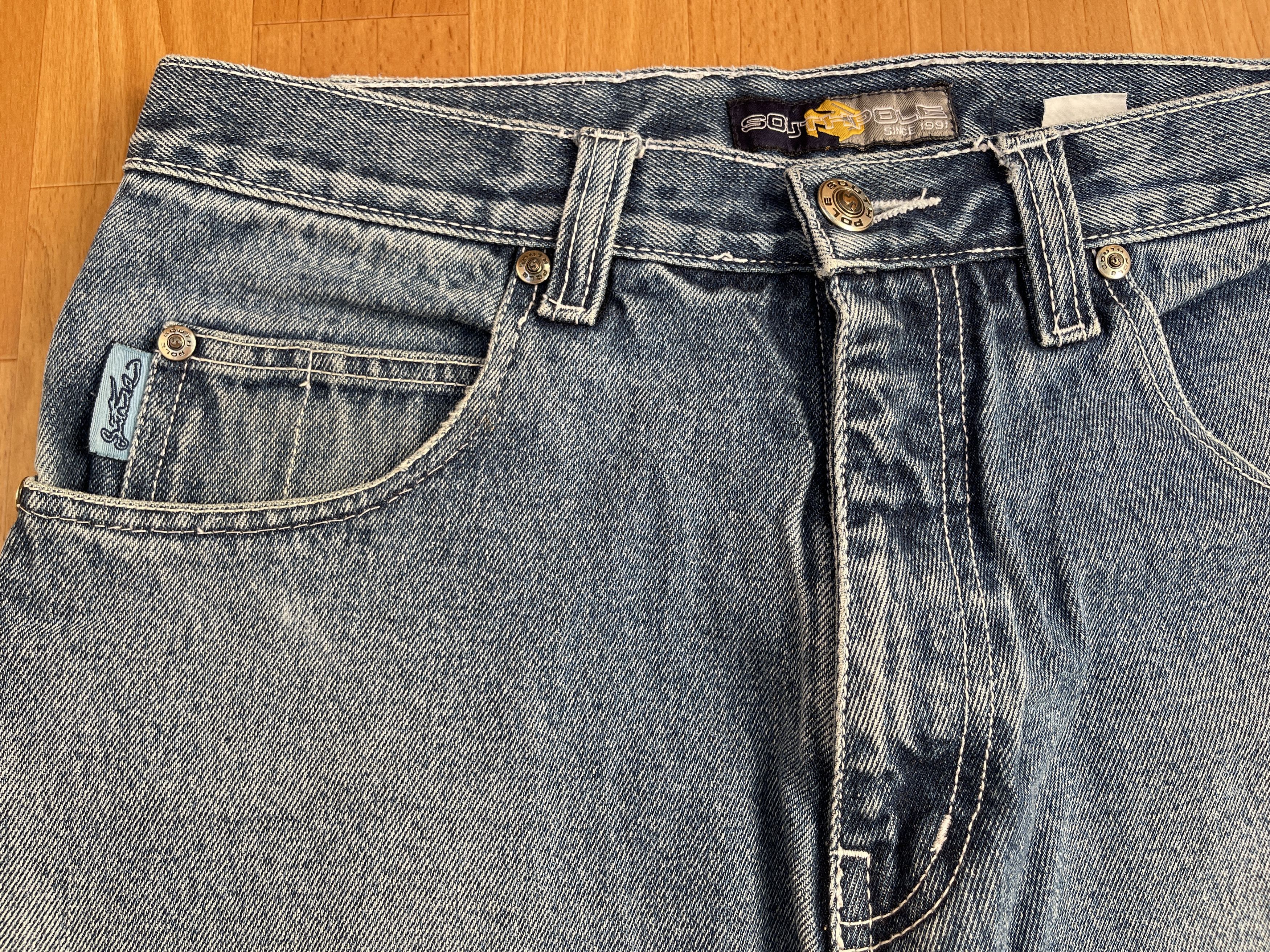 Southpole Southpole jeans, baggy vintage South Pole 90s hip hop Y2K 30 Size US 30 / EU 46 - 11 Thumbnail