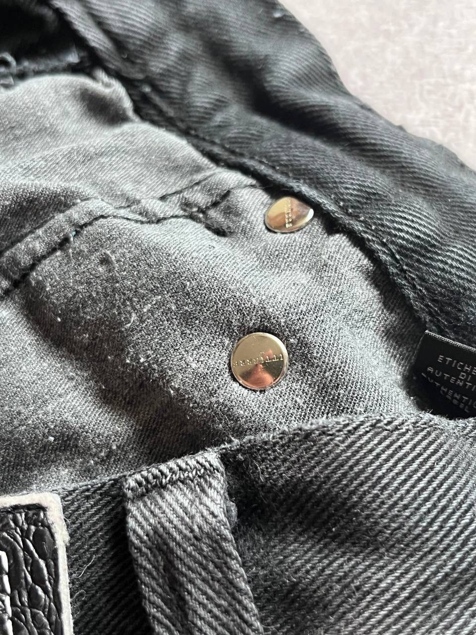 Versace × Vintage Vintage Versace Medusa Baggy Jeans 35 Size US 35 - 9 Thumbnail