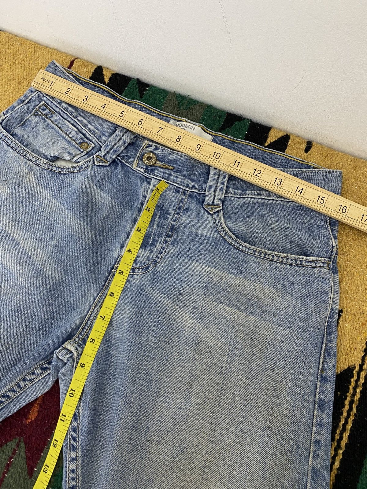 Levi's Levi’s SilverTab Modern Boot Cut Jeans Vintage Style Denim Size US 30 / EU 46 - 3 Thumbnail