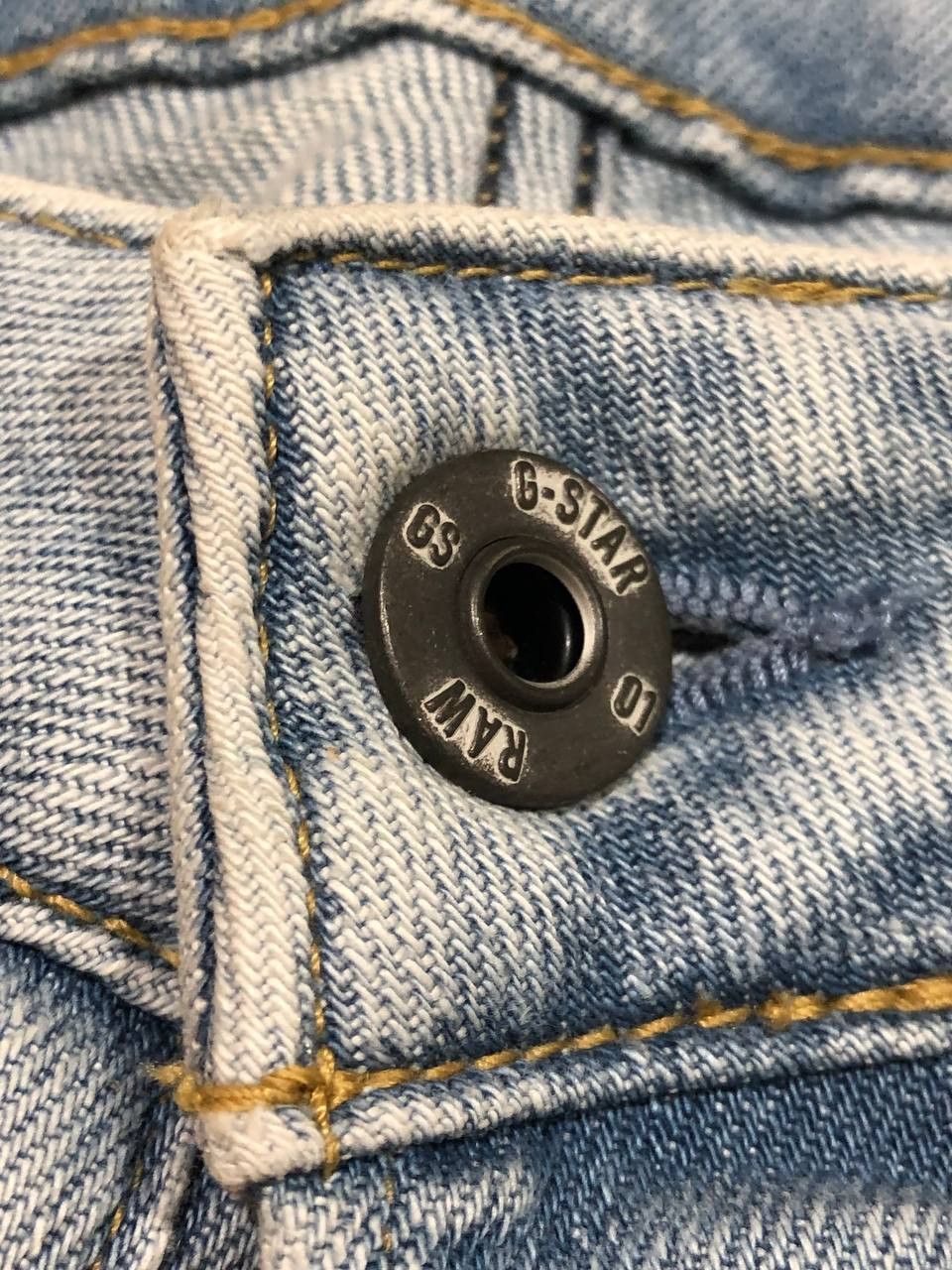 G-Star Vintage G-Star Raw 3301 jeans slim blue Y2K streetwear Size US 31 - 5 Thumbnail