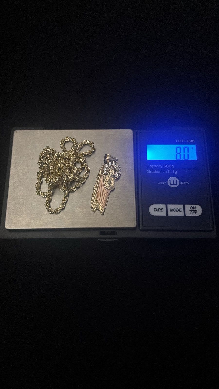 Other San Judas Necklace real gold Size ONE SIZE - 1 Thumbnail