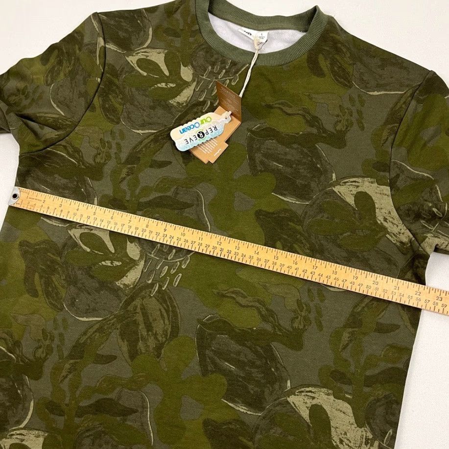 tentree TenTree Sweatshirt Mens L Abstract Kelp Crew Sea Fleece Pullover Recycled Eco Size US L / EU 52-54 / 3 - 6 Thumbnail
