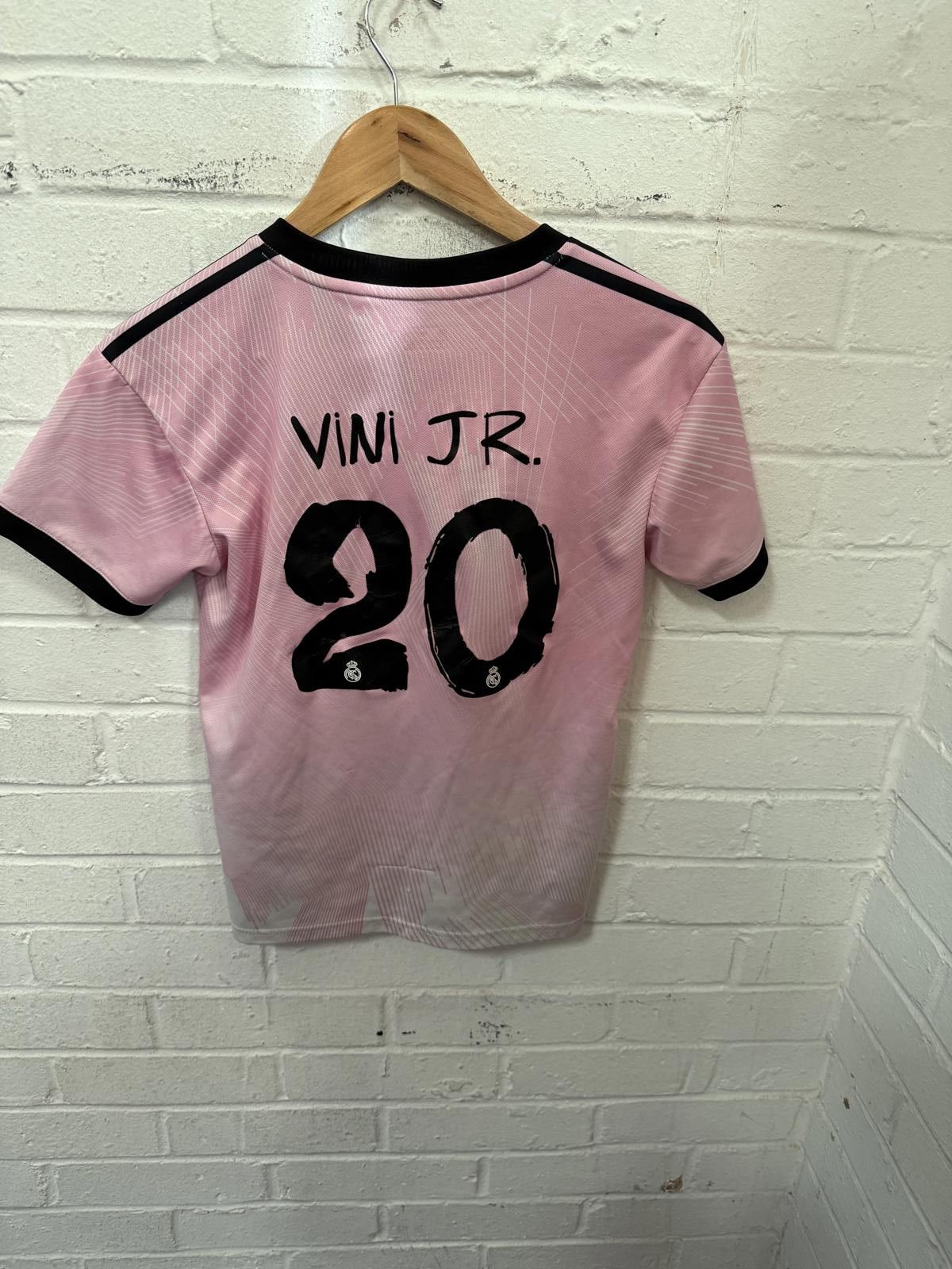 Adidas Real Madrid Pink Women's Football Jersey - Emirates Fly Bet Size ONE SIZE - 4 Thumbnail