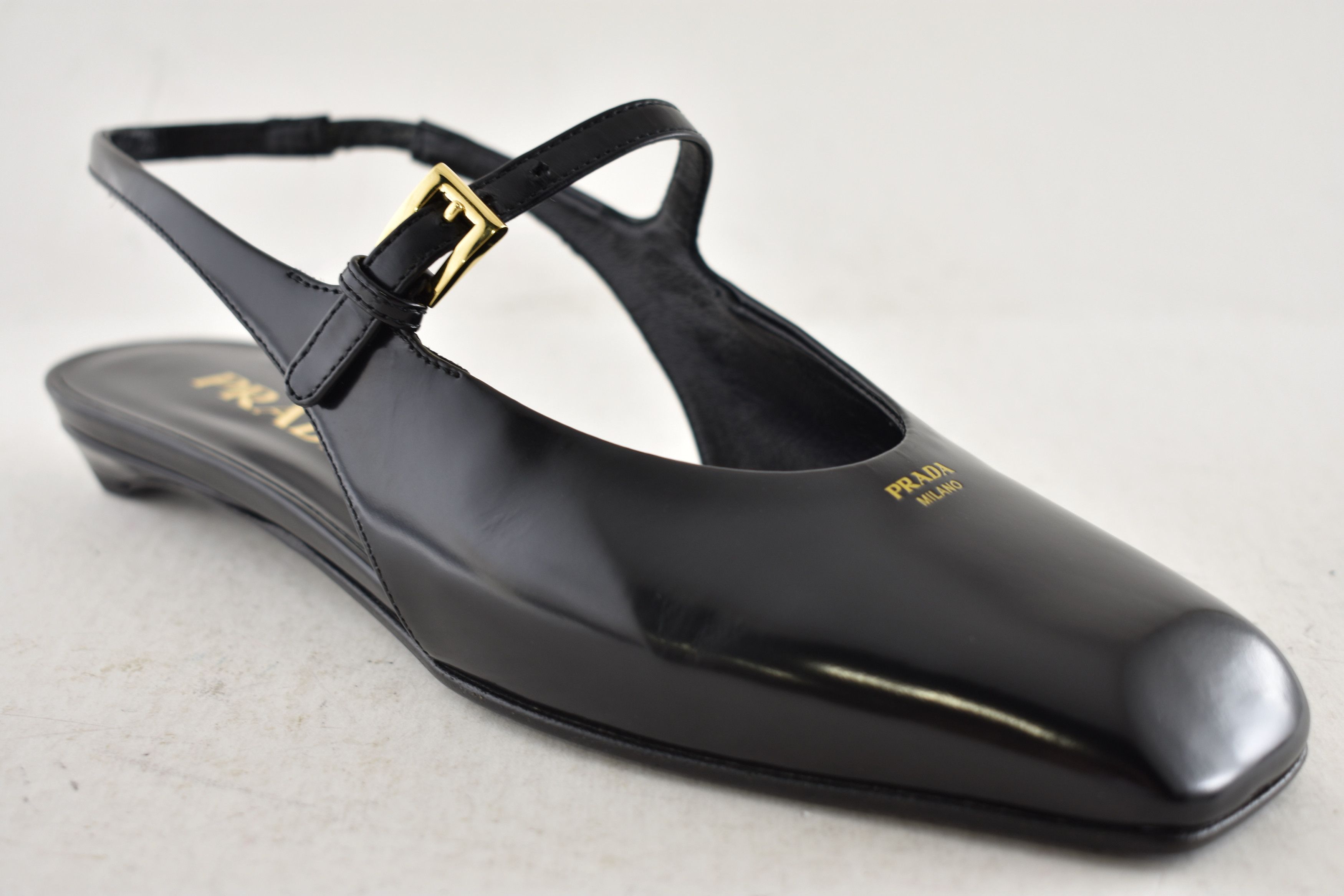 Prada Prada Square Mary Jane Slingback Ballerina Ballet Flat 36 Size US 6 / IT 36 - 5 Thumbnail