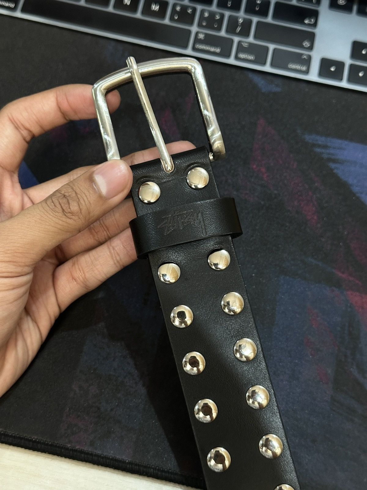 Stussy Stussy 8 Ball Studded belts Size ONE SIZE - 2 Thumbnail