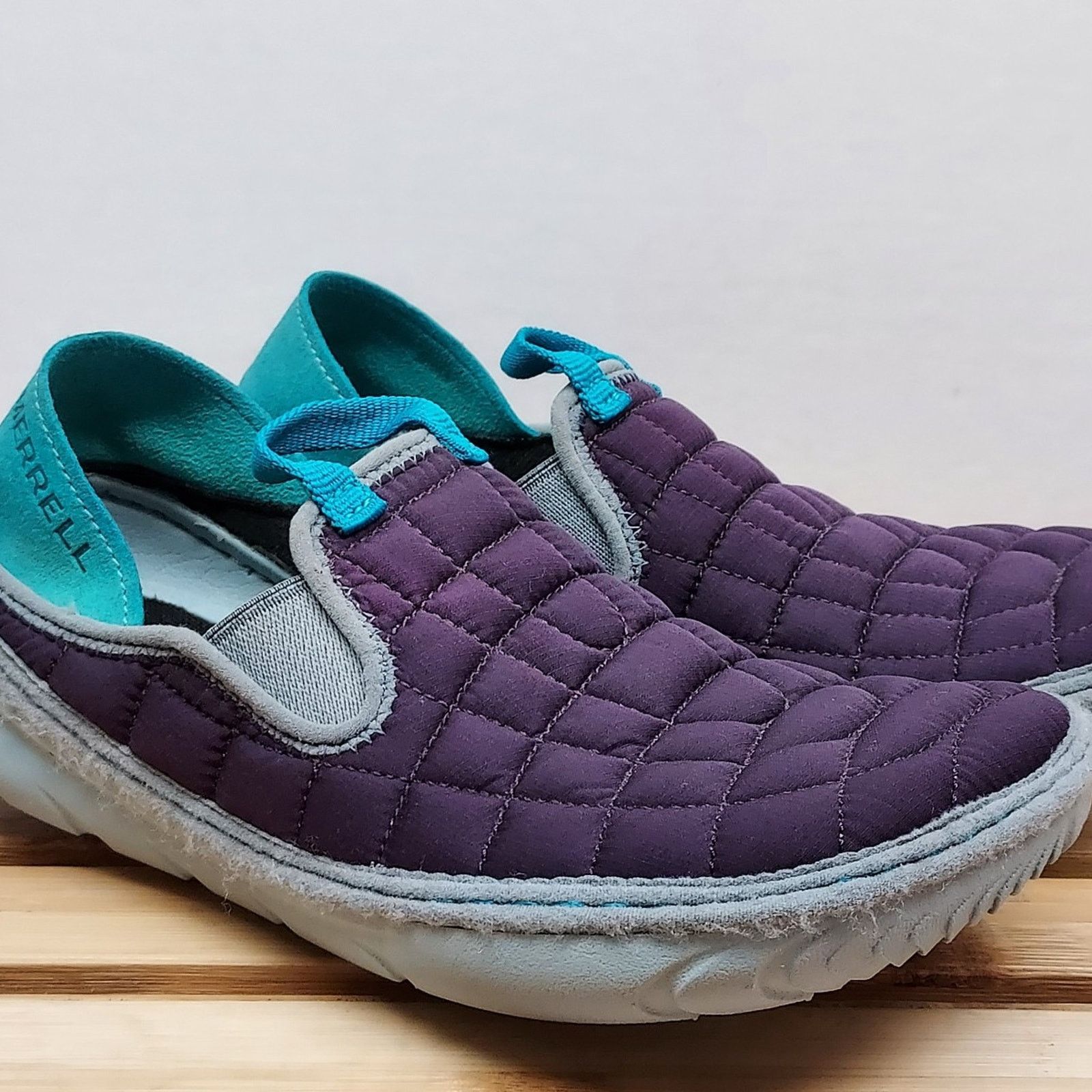Merrell Merrell Womens | Purple | Quilted Hut Moc Shoes Size 6 Size US 6 / IT 36 - 1 Thumbnail