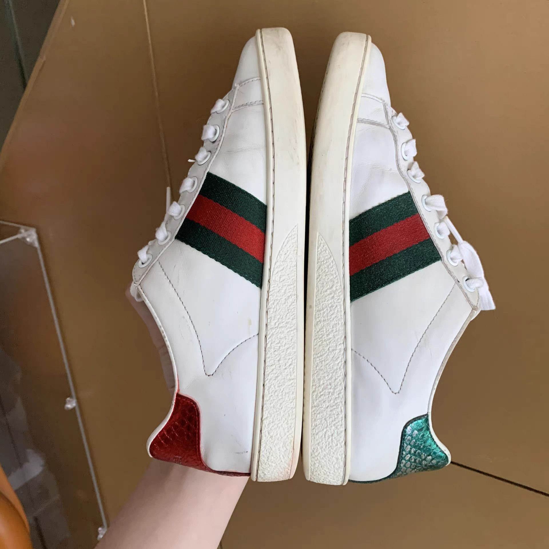 Gucci Gucci Bee Ace Sneakers Size US 6.5 / IT 36.5 - 4 Thumbnail