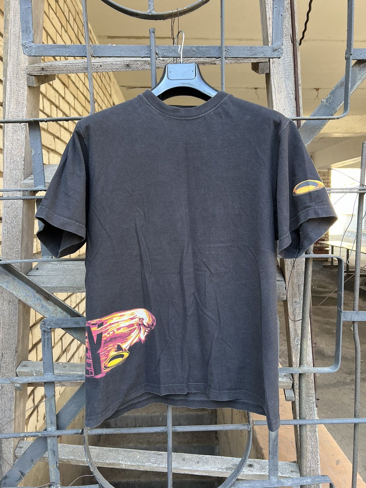 Oakley × Vintage VTG Oakley Software Flame 🔥 T-Shirt Size US M / EU 48-50 / 2 - 3 Thumbnail
