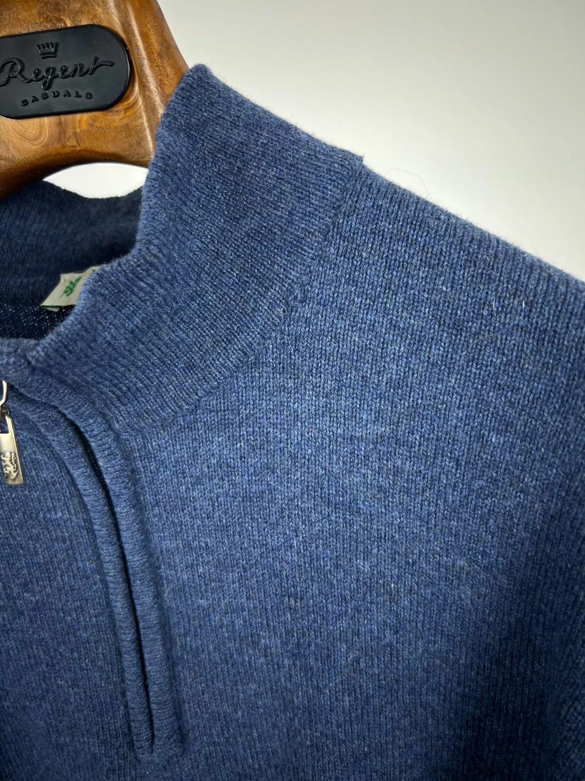 Pringle Of Scotland Pringle Of Scotland Golf Men's Navy Blue 1/4 Zip Sweater XXL Size US XXL / EU 58 / 5 - 11 Thumbnail