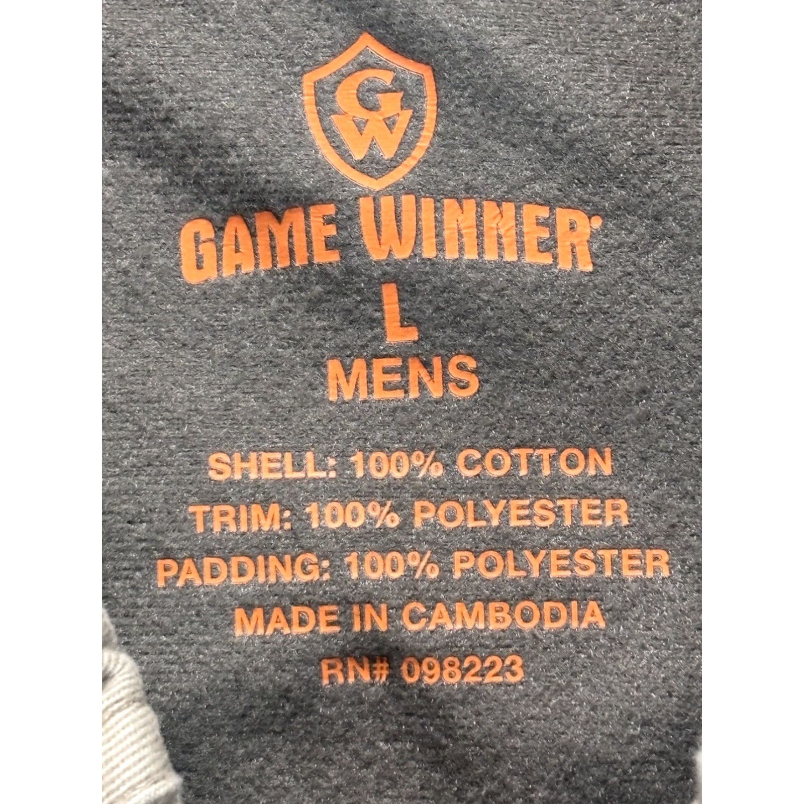 Vintage Game Winner hunting Shirt Mens L Tan Shooting Quilted Shoulder Button Down Size US L / EU 52-54 / 3 - 5 Thumbnail