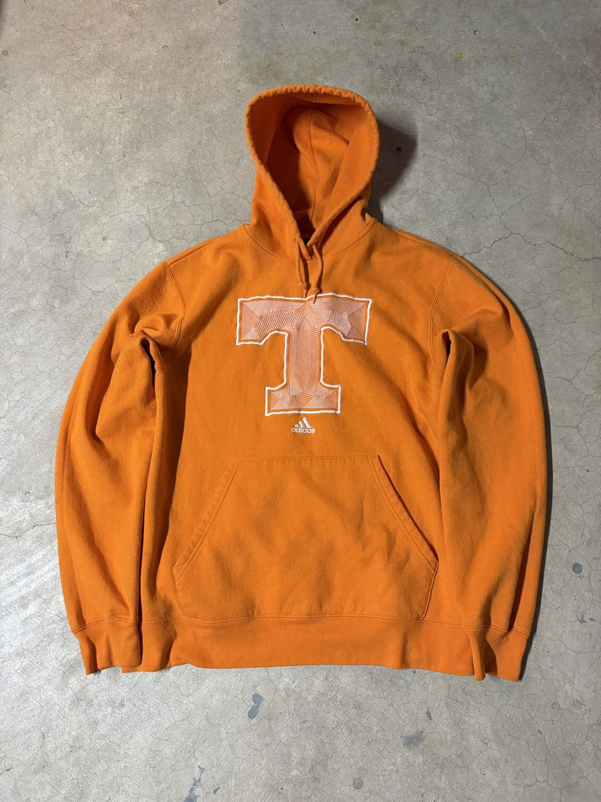 Adidas Vintage 00’s Adidas Y2K Tennessee Volunteers Hoodie Orange Size US M / EU 48-50 / 2 - 1 Thumbnail