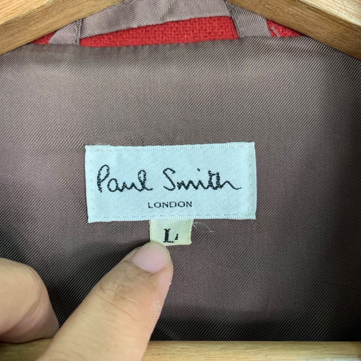 Paul Smith PAUL SMITH Red Casual Jacket #0871-C39 Size US L / EU 52-54 / 3 - 15 Thumbnail