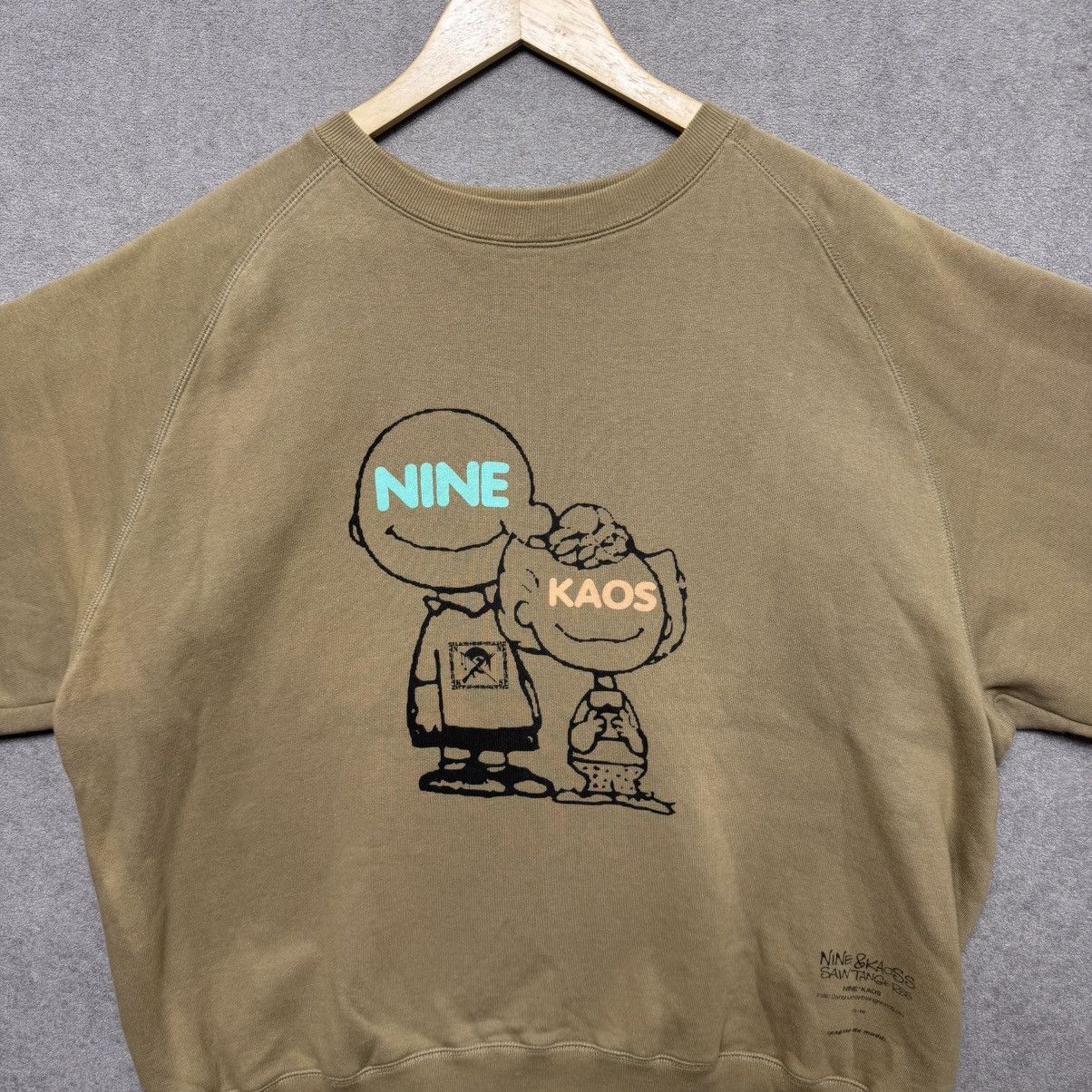 Japanese Brand Invincivlearmurda x Number nine * Kaos 99 - 00s Sweatshirt Size US XL / EU 56 / 4 - 3 Thumbnail