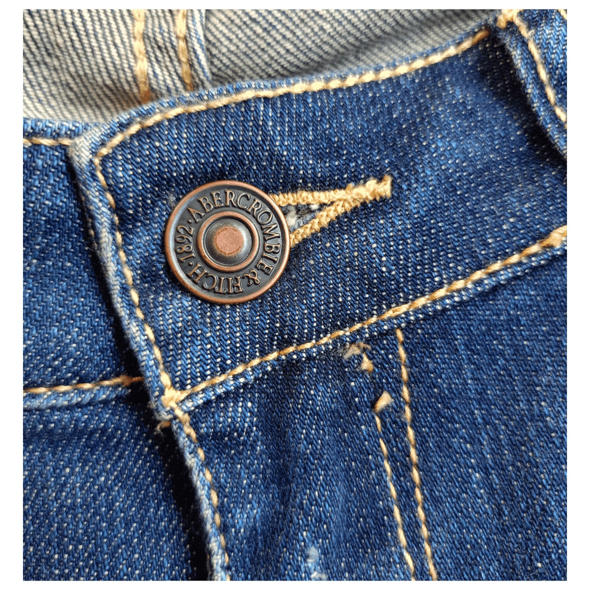 Abercrombie & Fitch × Vintage Abercrombie & Fitch Classic Boot Cut Jeans Vintage Denim Size 25" / US 0 / IT 36 - 5 Thumbnail