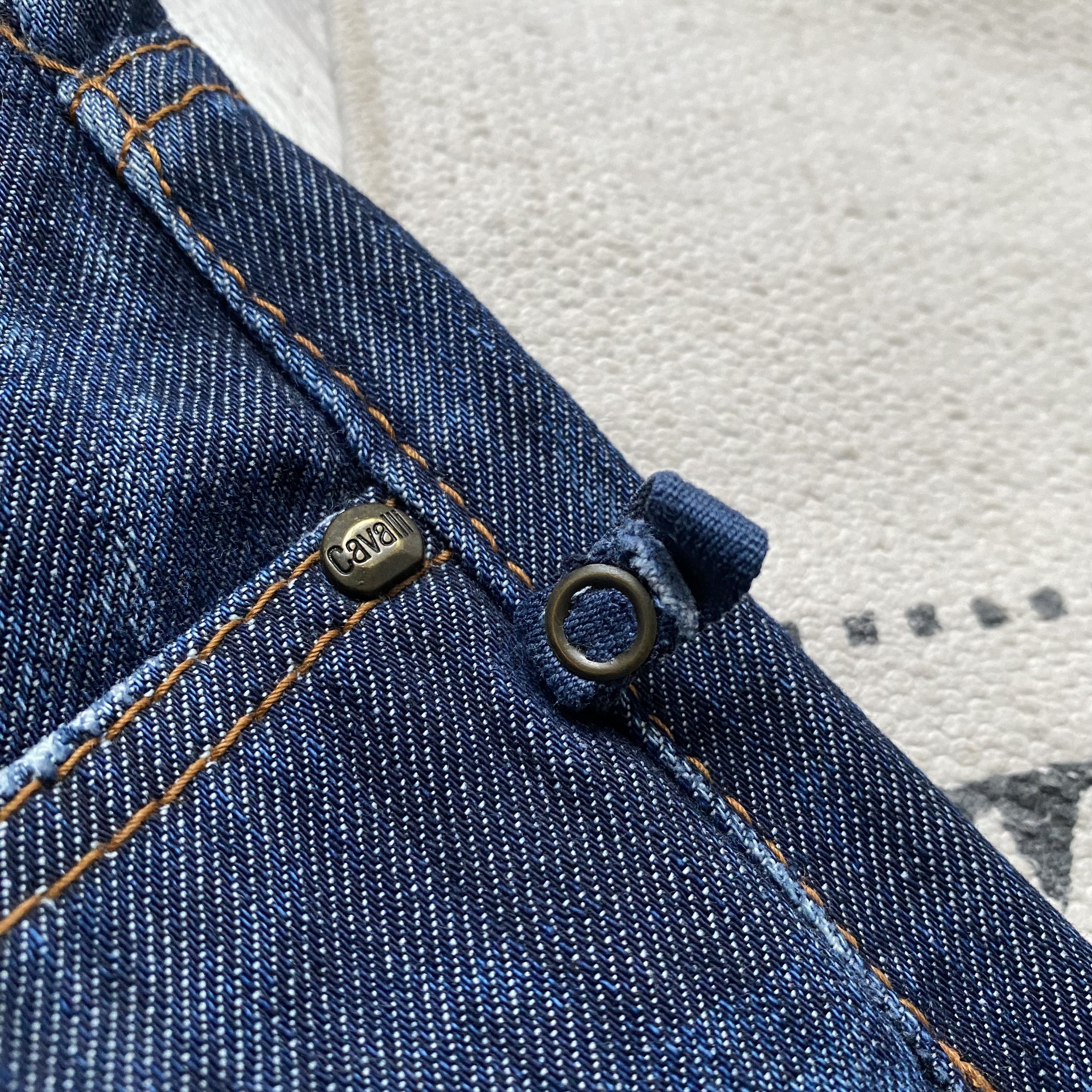 Just Cavalli Luxury RARE Just Cavali Denim distressed jeans Size US 32 / EU 48 - 6 Thumbnail