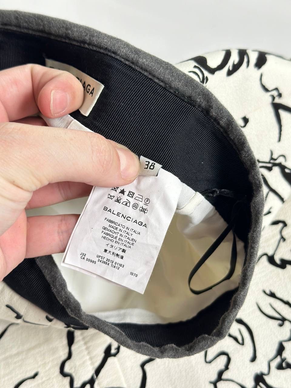 Balenciaga Balenciaga Abstract Printed 2013 Mini Skirt Size 38" / US 16 / IT 52 - 5 Thumbnail