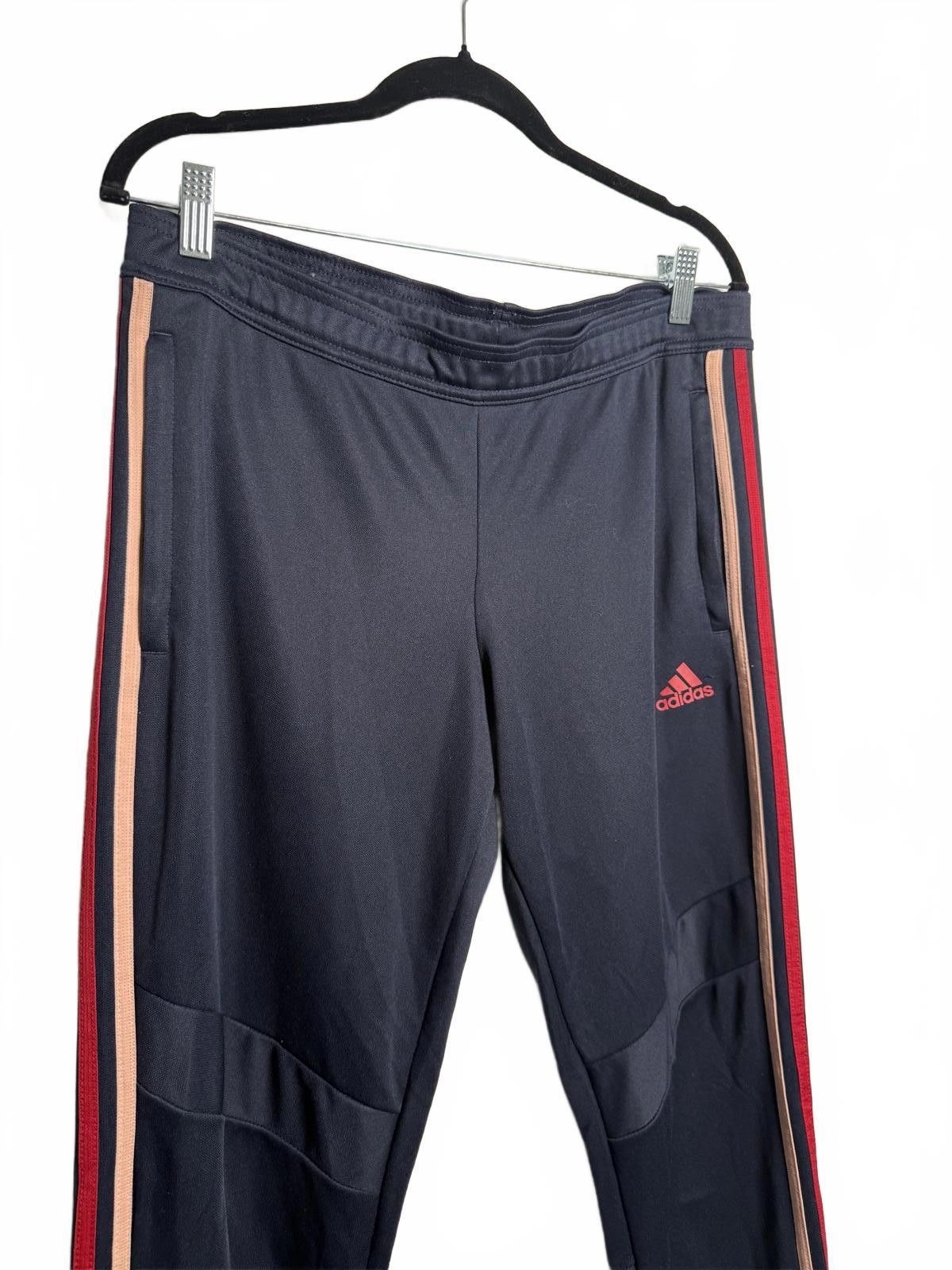 Adidas Adidas Track Pants with Side Stripes Size 32" / US 10 / IT 46 - 1 Thumbnail