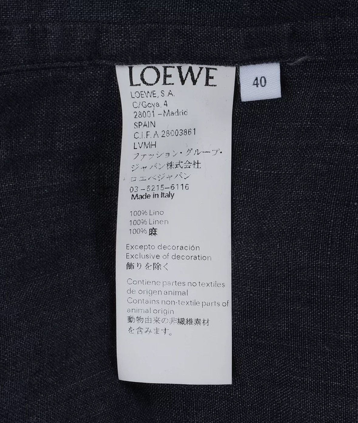 Loewe LOEWE show style handmade hanging denim long jacket Size US M / EU 48-50 / 2 - 6 Thumbnail