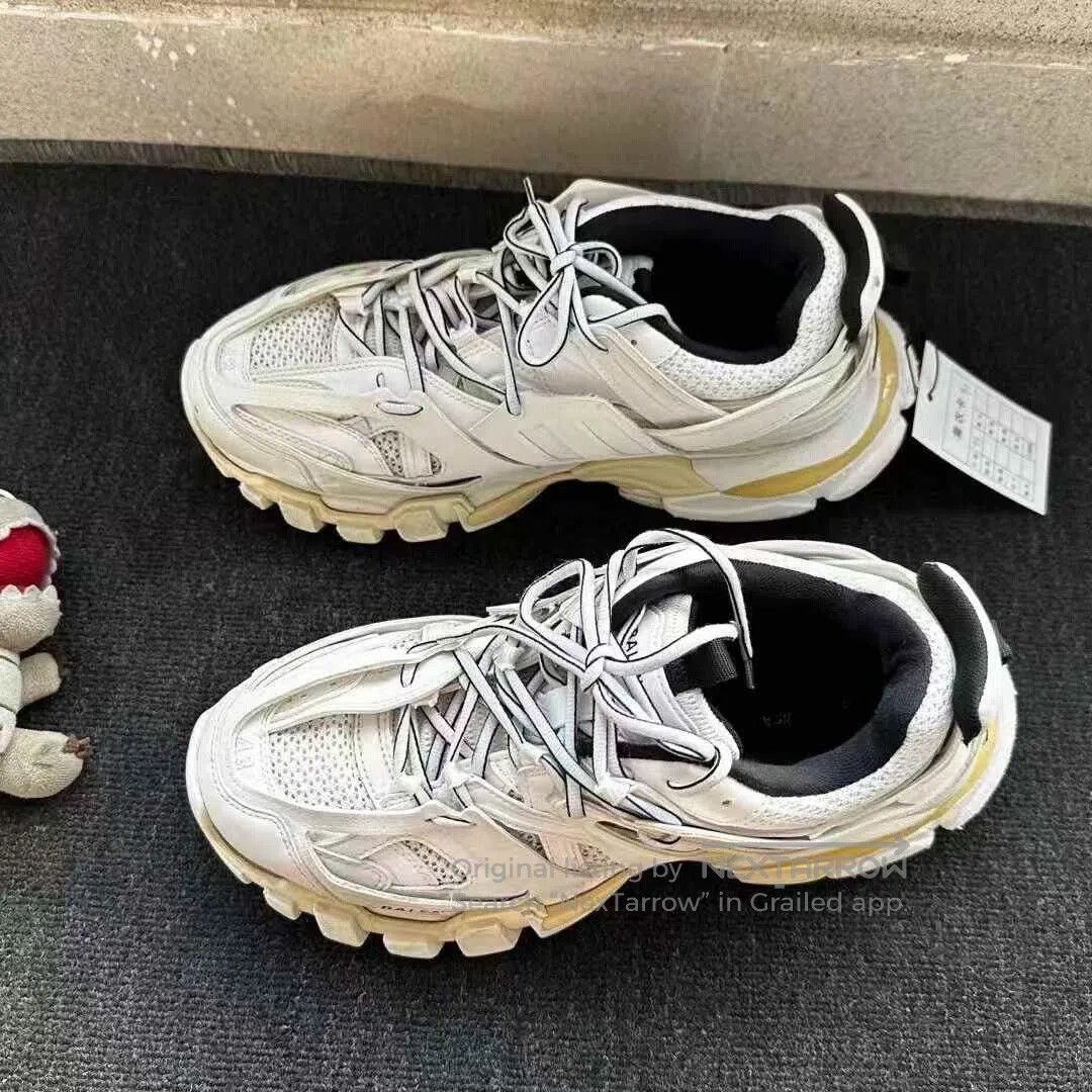 Balenciaga Balenciaga Track White Size 42. Size US 9 / EU 42 - 1 Thumbnail