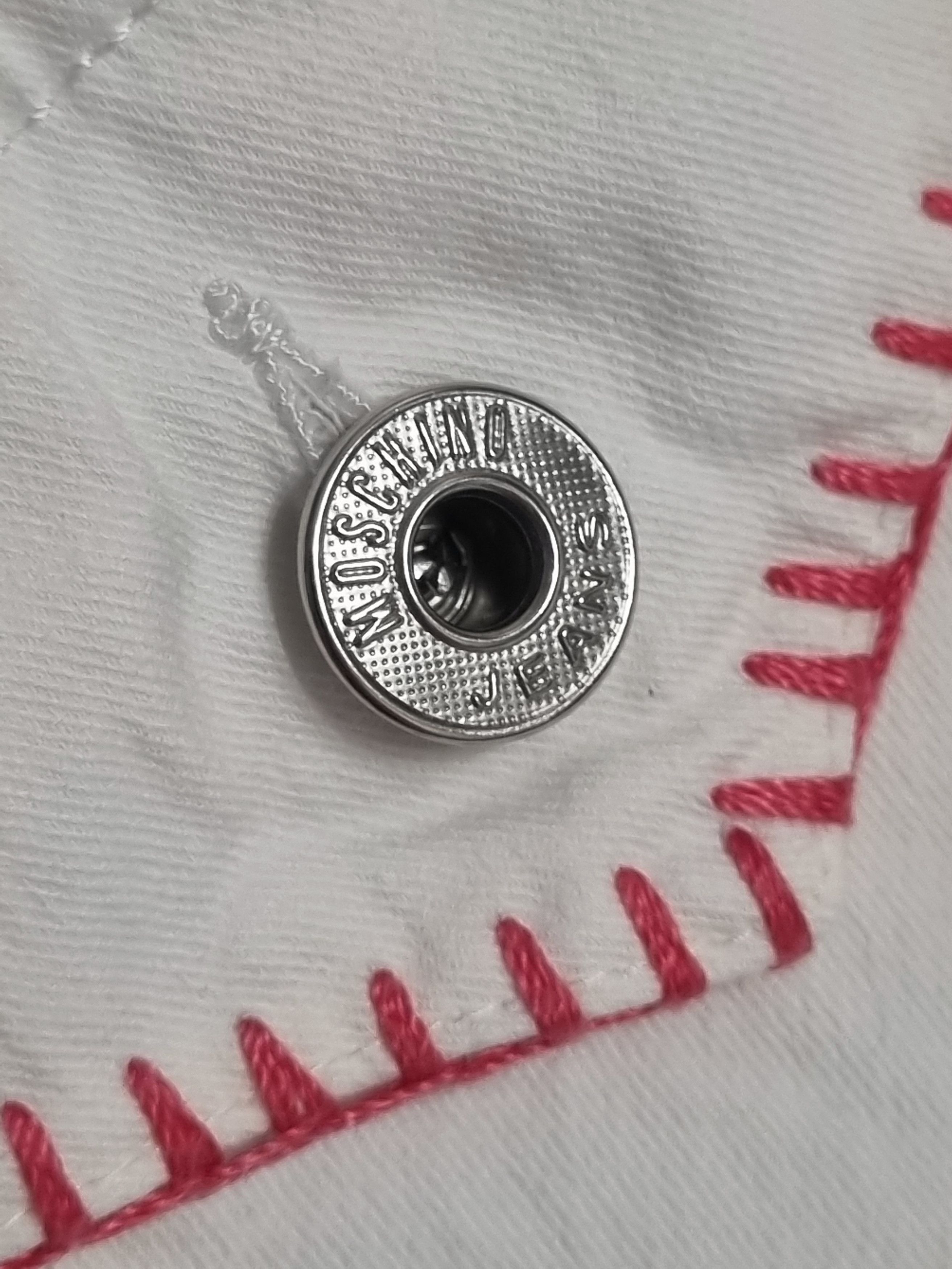 Moschino × Vintage Vintage Moschino Jeans Y2K Midi Skirt Size 30" / US 8 / IT 44 - 6 Thumbnail