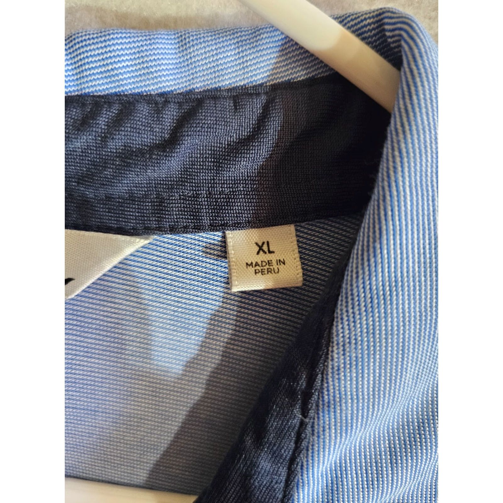 TravisMathew Travis Mathew Signature Golf Performance Polo Mens XL Blue & Black Size US XL / EU 56 / 4 - 6 Thumbnail