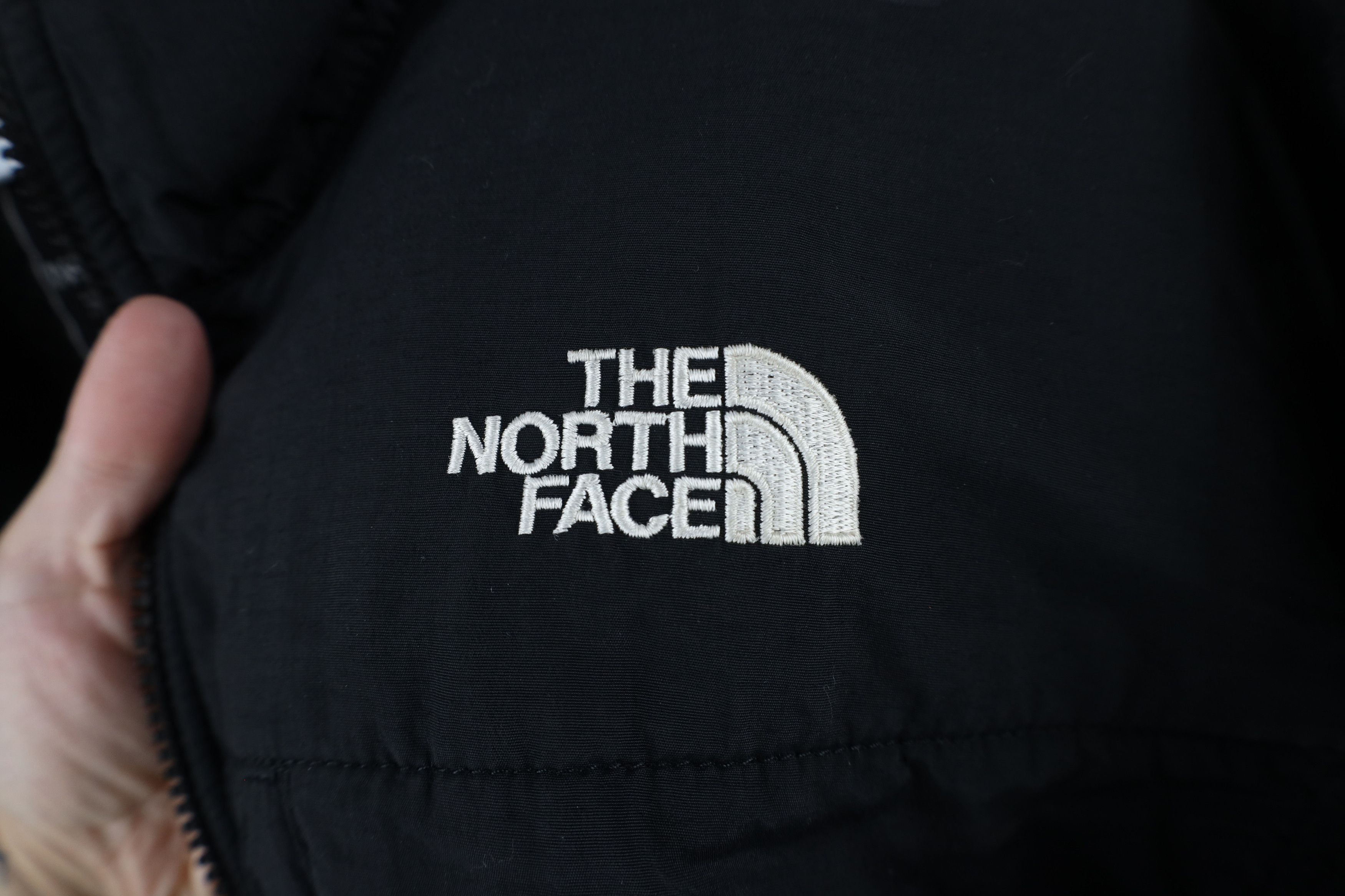 The North Face × Vintage Vintage The North Face Spell Out Denali Fleece Jacket Black Size US M / EU 48-50 / 2 - 4 Thumbnail