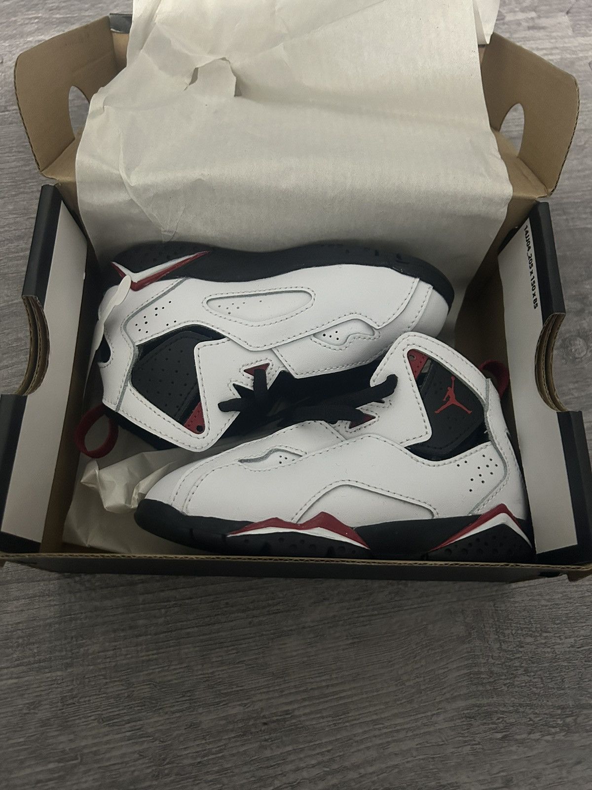 Jordan Brand Air Jordan 7 Retro “Cardinal” Size 8C w/ Original Box Size US 8 / EU 41 - 2 Thumbnail