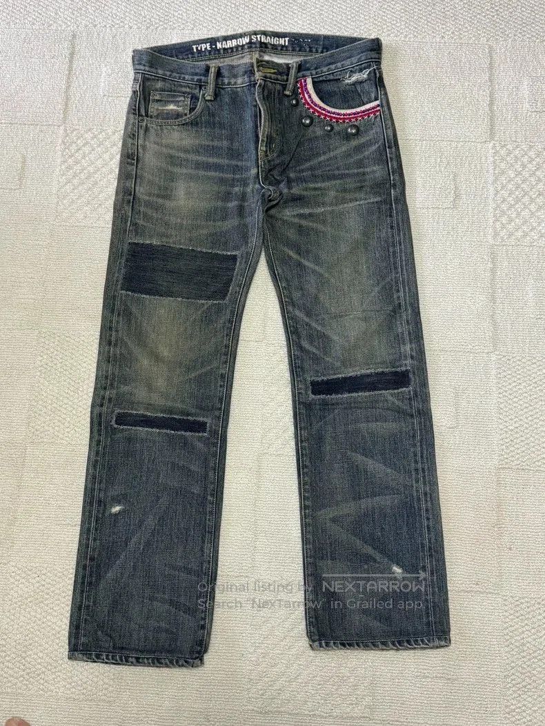 Neighborhood Neighborhood Poison Vintage Denim Pants. Size US 32 / EU 48 - 1 Thumbnail