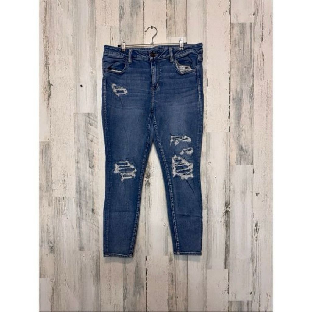 American Eagle Outfitters American Eagle Jegging Next Level Stretch Wash Women’s 14 Size 24" / US 00 / IT 34 - 2 Thumbnail