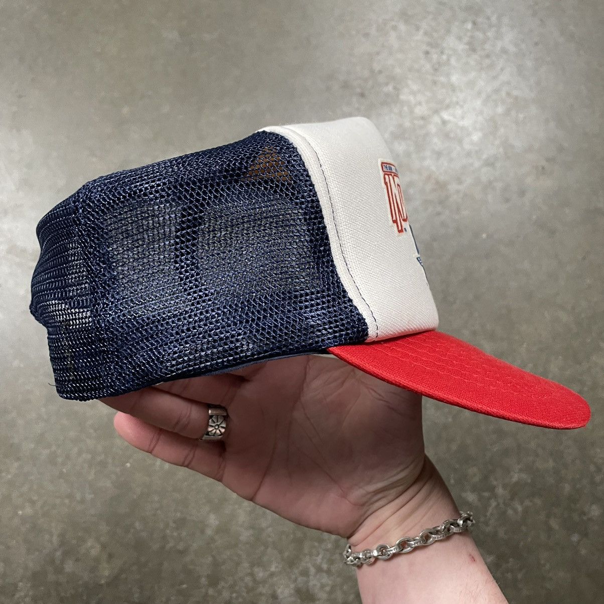 NASCAR × Vintage Vintage NASCAR Indianapolis 500 SnapBack Trucker Hat 80s Size ONE SIZE - 5 Thumbnail