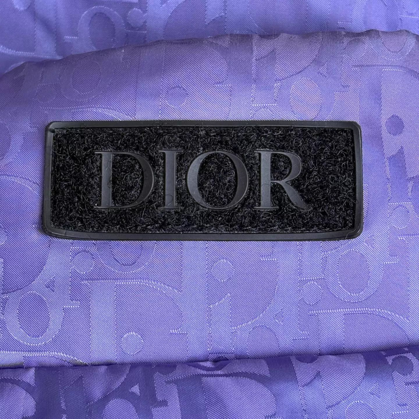 Dior DIOR Purple Oblique Full Logo Down Vest Size US S / EU 44-46 / 1 - 7 Thumbnail