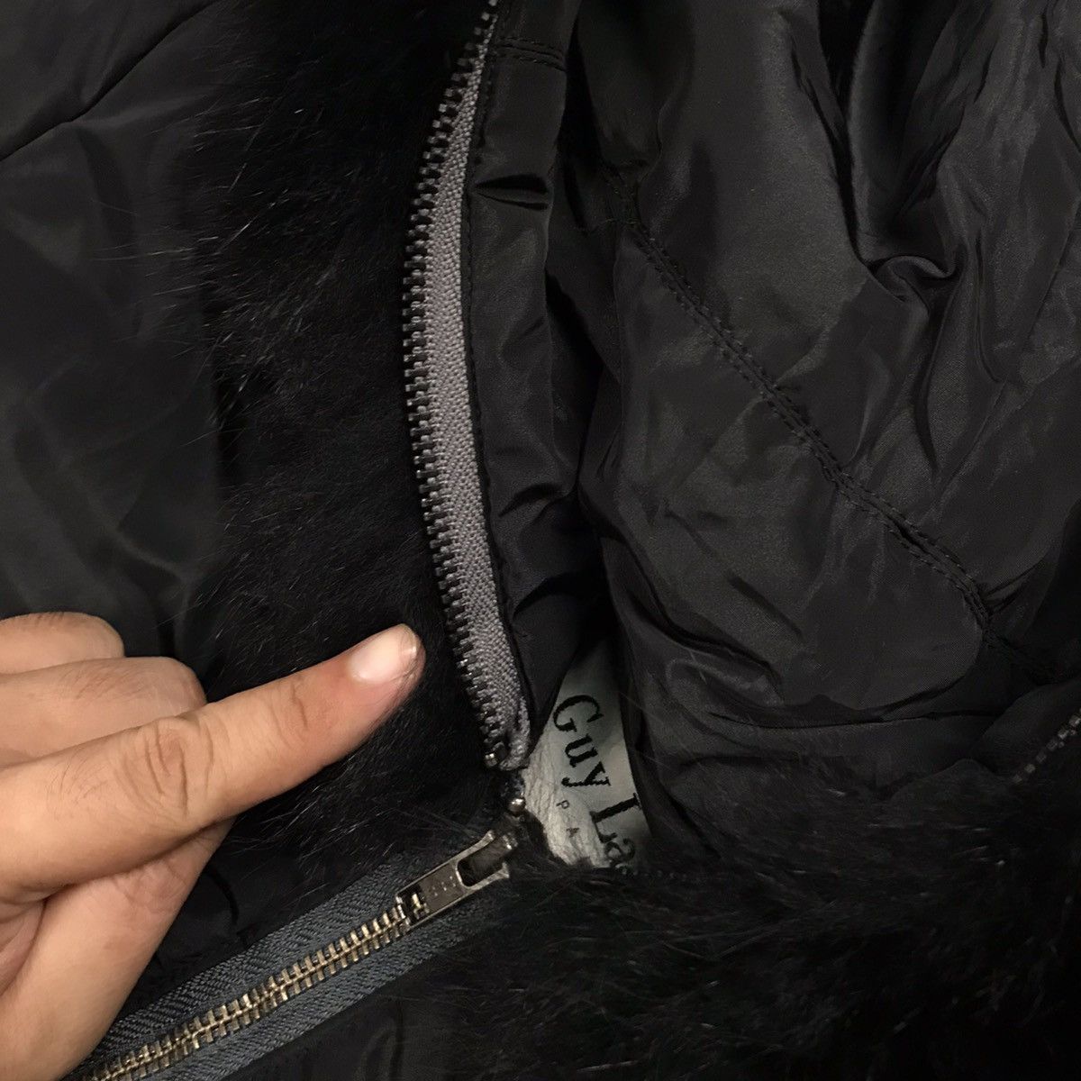 Guy Laroche GUY LAROCHE PARIS FUR HOODIES IF SIX WAS NINA STYLE JACKET Size US S / EU 44-46 / 1 - 18 Thumbnail