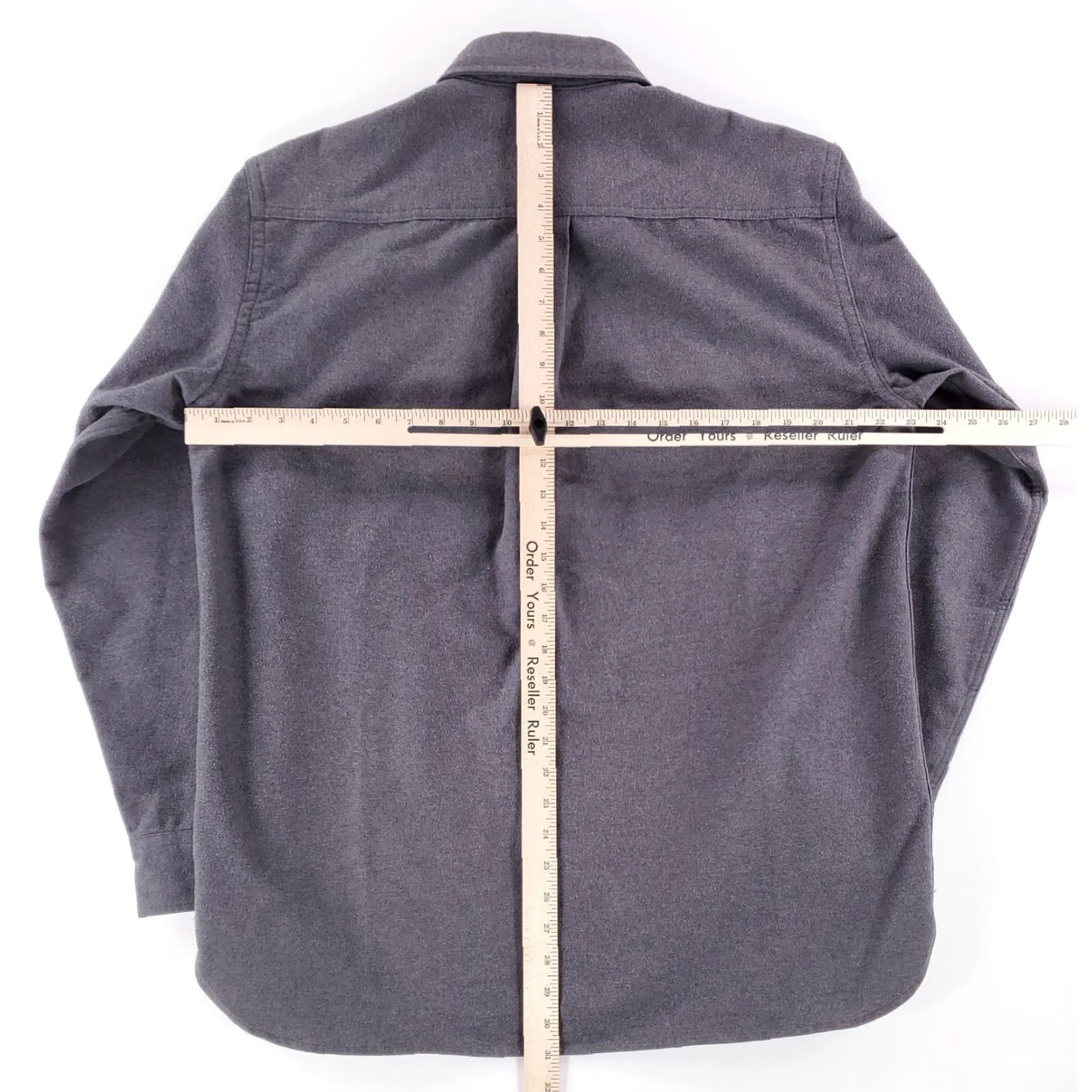 Vintage LL Bean Chamois Flannel Button-Up Shirt Grey Long Sleeve Mens M Size US M / EU 48-50 / 2 - 4 Thumbnail