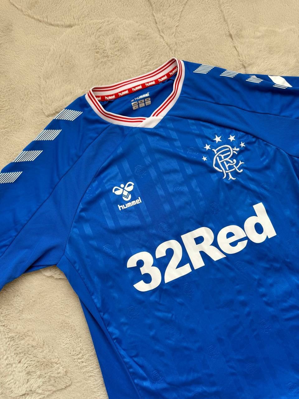 Castore Rangers 19-20s Football Soccer men Shirt Jersey Home Hummel Size US M / EU 48-50 / 2 - 5 Thumbnail