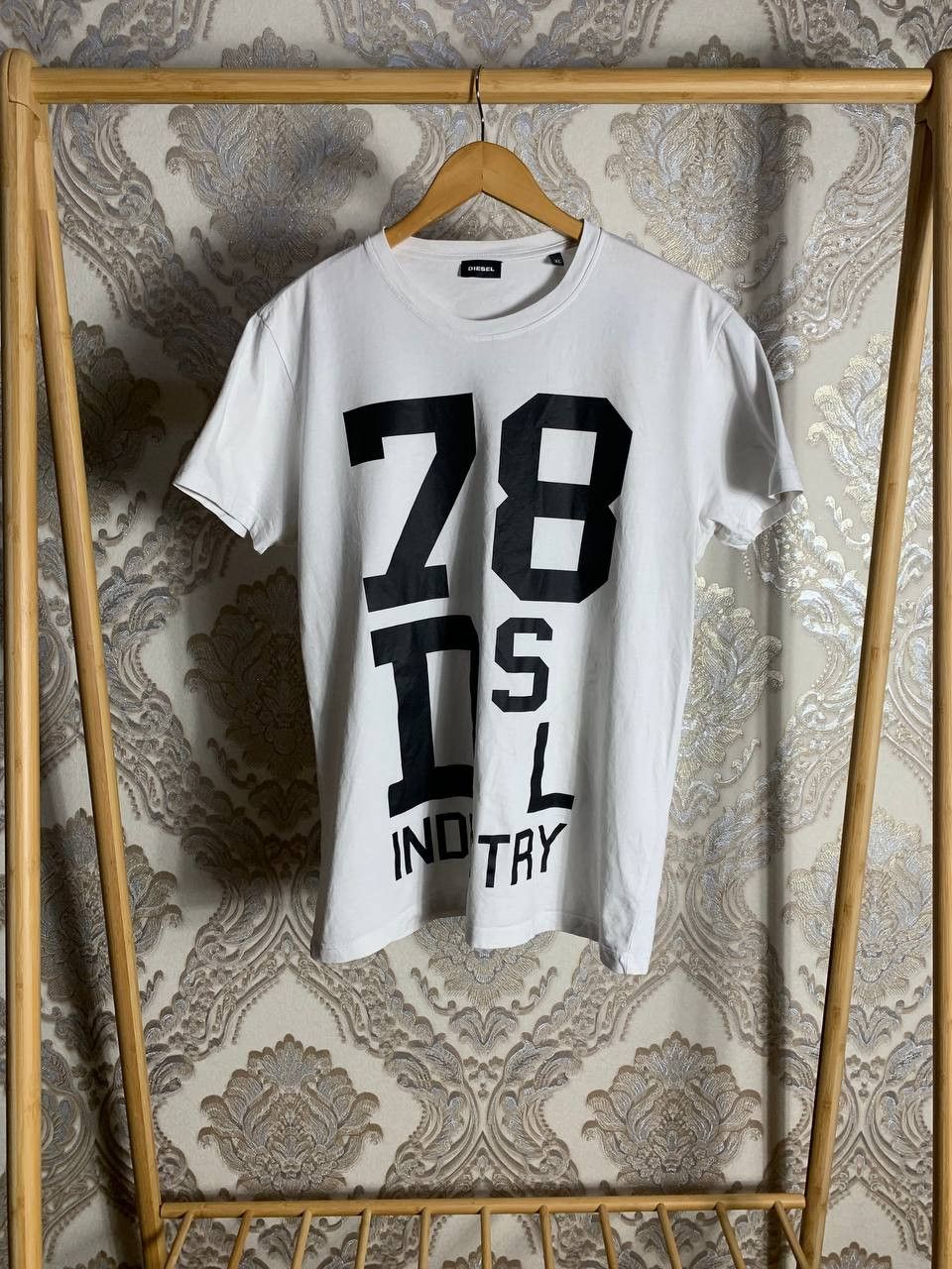 Diesel Vintage Diesel Industry Denim Designer T-shirt Casual Y2K Size US XL / EU 56 / 4 - 1 Thumbnail
