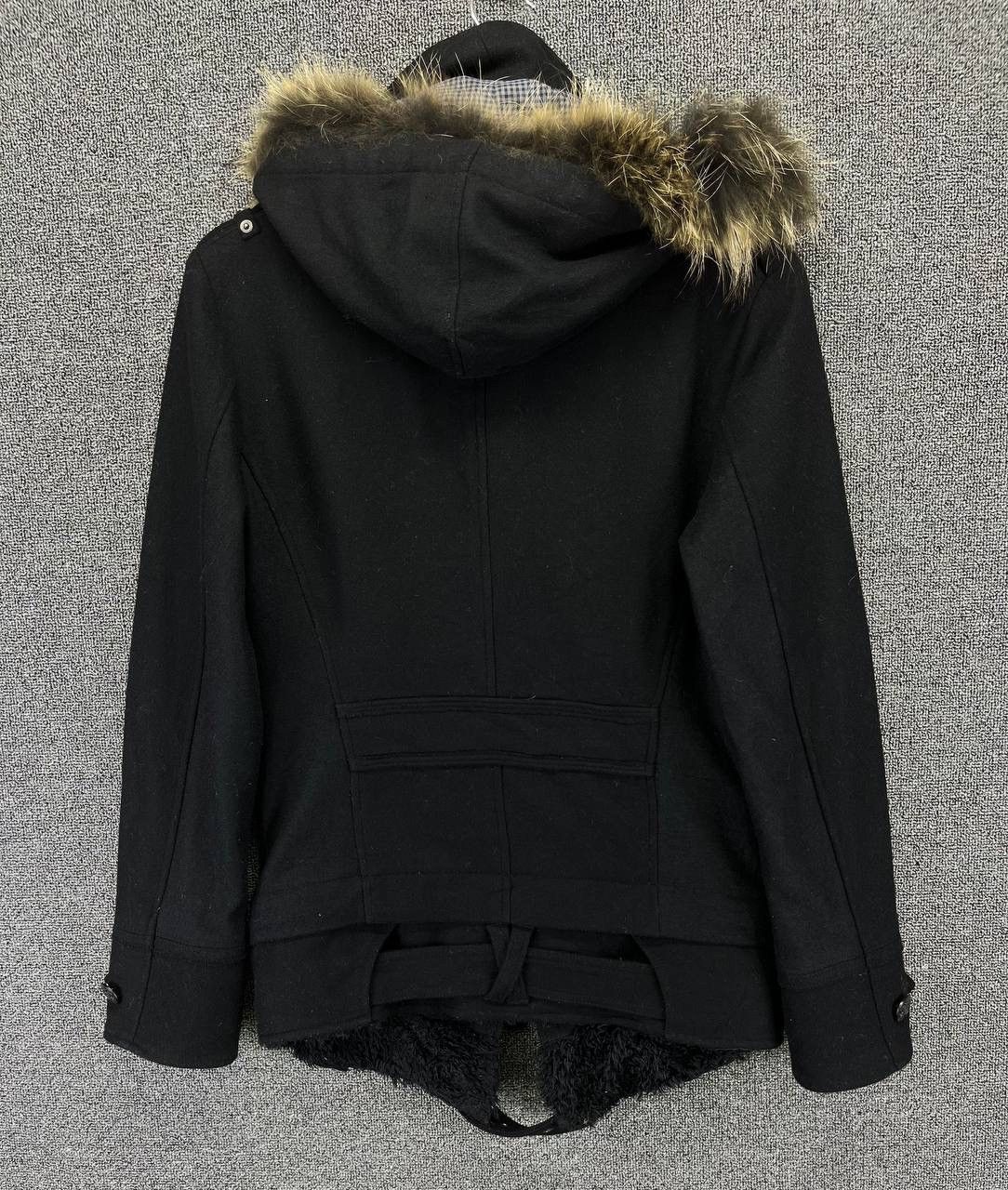 PPFM Vintage PPFM Fur Hoodie Punk Style Wool Jacket Size US S / EU 44-46 / 1 - 12 Thumbnail