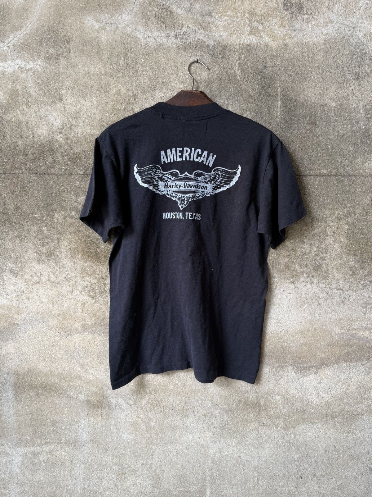 Harley Davidson × Vintage Vintage 80s Harley Davision Shirt Size US L / EU 52-54 / 3 - 4 Thumbnail