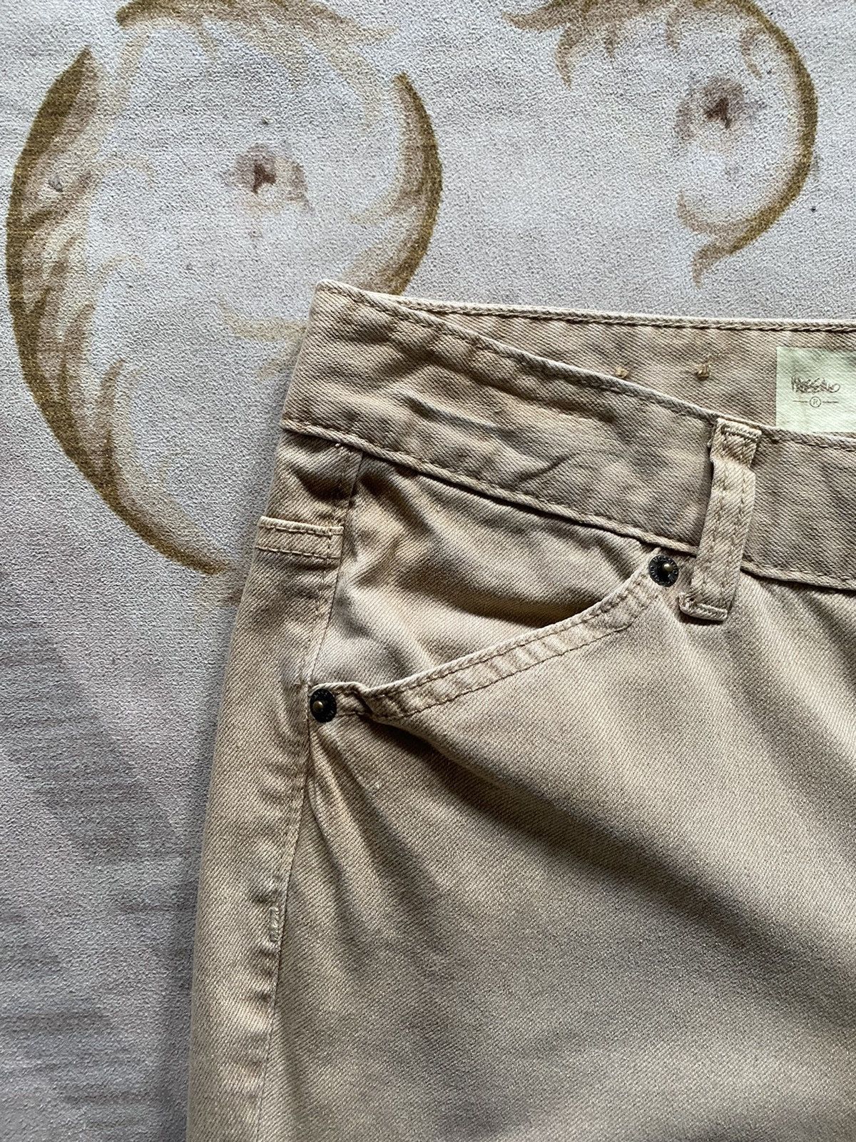 Massimo Osti Japanese Brand Mossimo Skinny Premium Denim Size US 31 - 4 Thumbnail