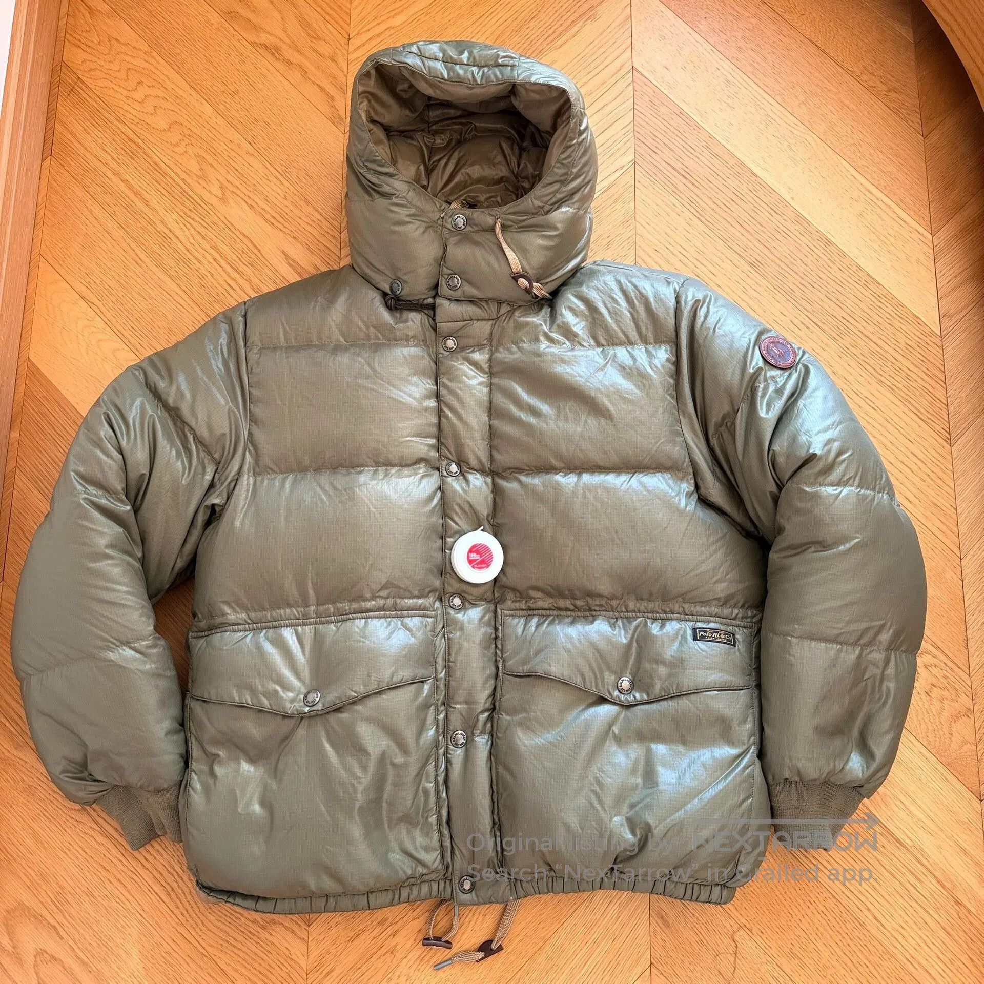 RLX Ralph Lauren Thick Outdoor Hooded Down Jacket. Size US XL / EU 56 / 4 - 1 Thumbnail