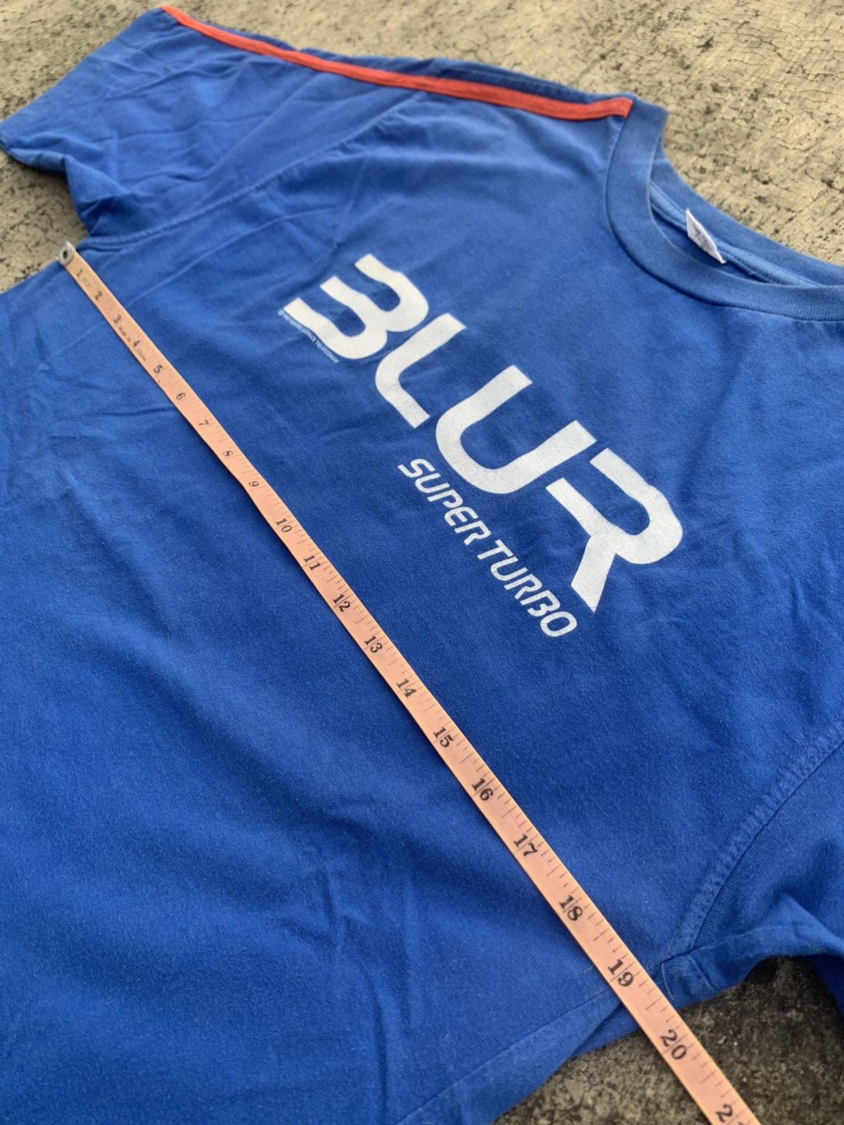 Band Tees Vintage 1995 Blur Band Super Turbo not oasis Size US L / EU 52-54 / 3 - 11 Thumbnail
