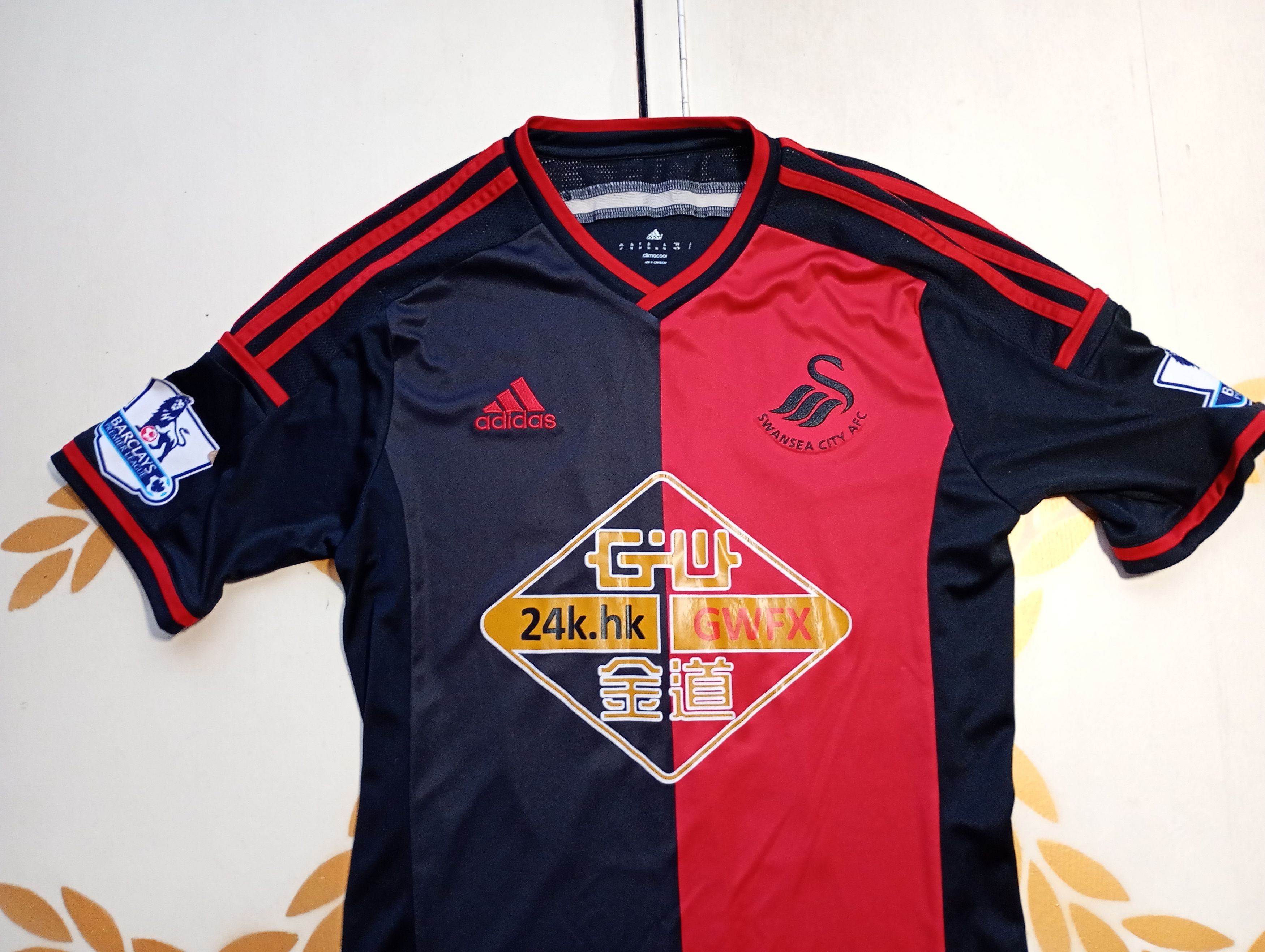 Adidas Adidas Swansea City AFC Away Jersey 2014-2015 Size US M / EU 48-50 / 2 - 2 Thumbnail