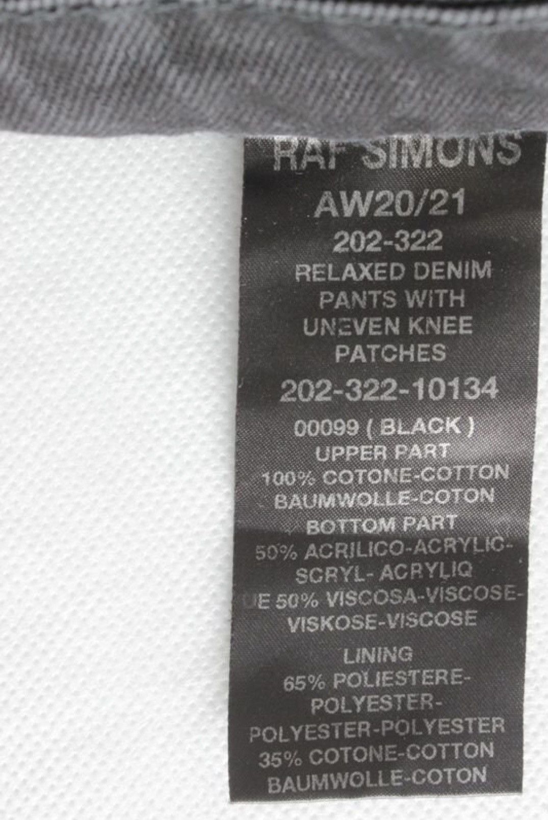 Raf Simons Raf Simons Uneven Patches Jeans Size US 34 / EU 50 - 5 Thumbnail