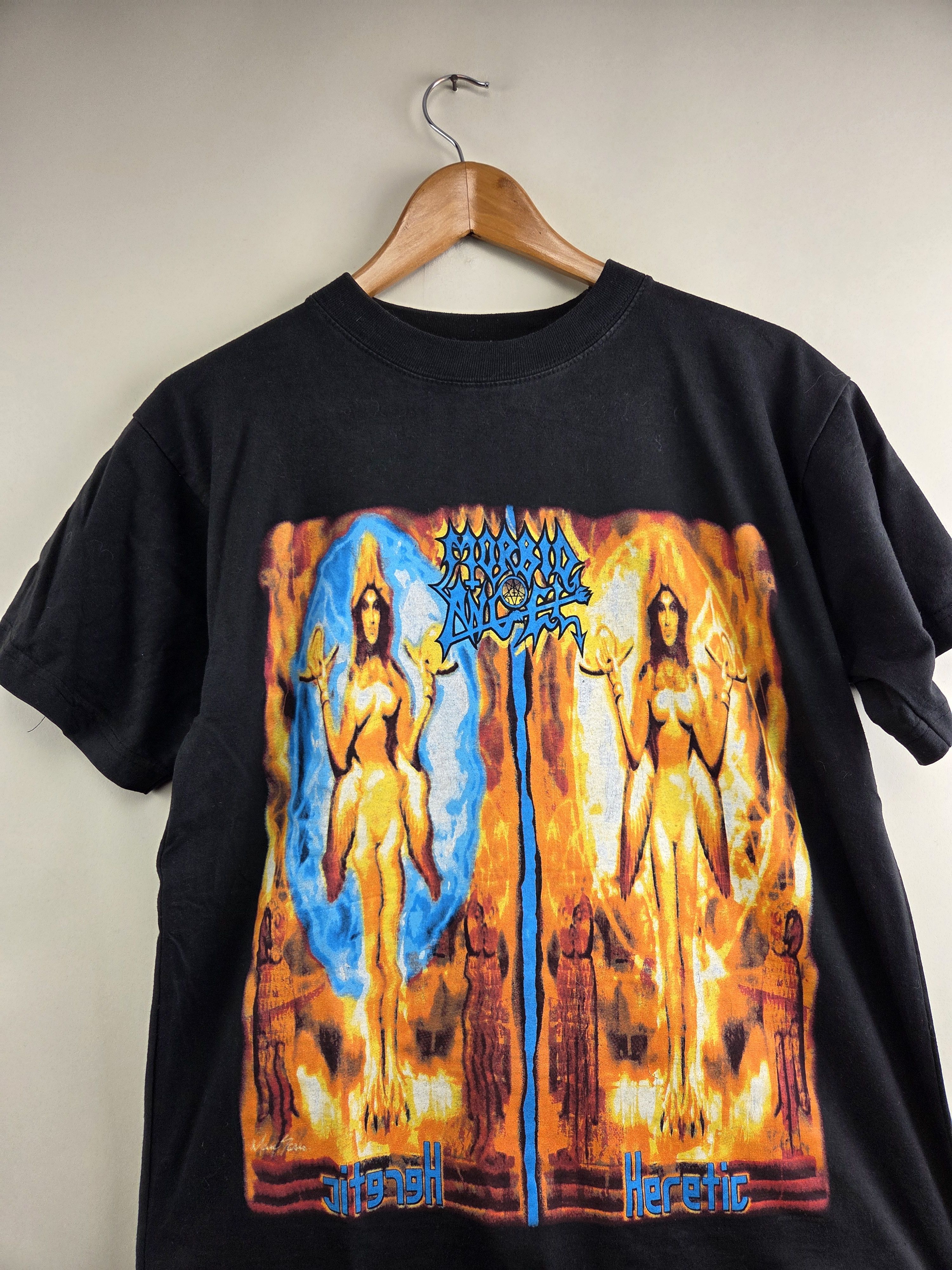 Band Tees × Vintage 2003 Morbid Angel Heretic L 19.5" 26.5" Size US L / EU 52-54 / 3 - 2 Thumbnail