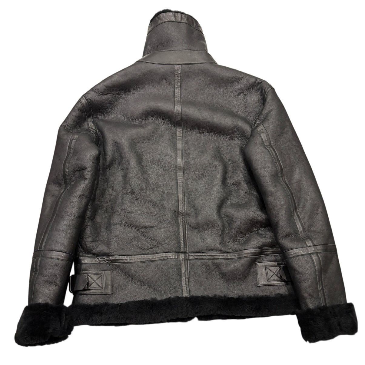 Other *R38 INTUITION Sheep Leather Bomber Jacket FR50/US40 Large Size US L / EU 52-54 / 3 - 3 Thumbnail