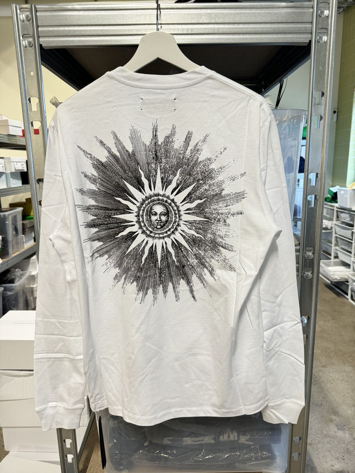 Amiri Amiri Sun Logo Long Sleeve T-Shirt NEW 600$ | Grailed 