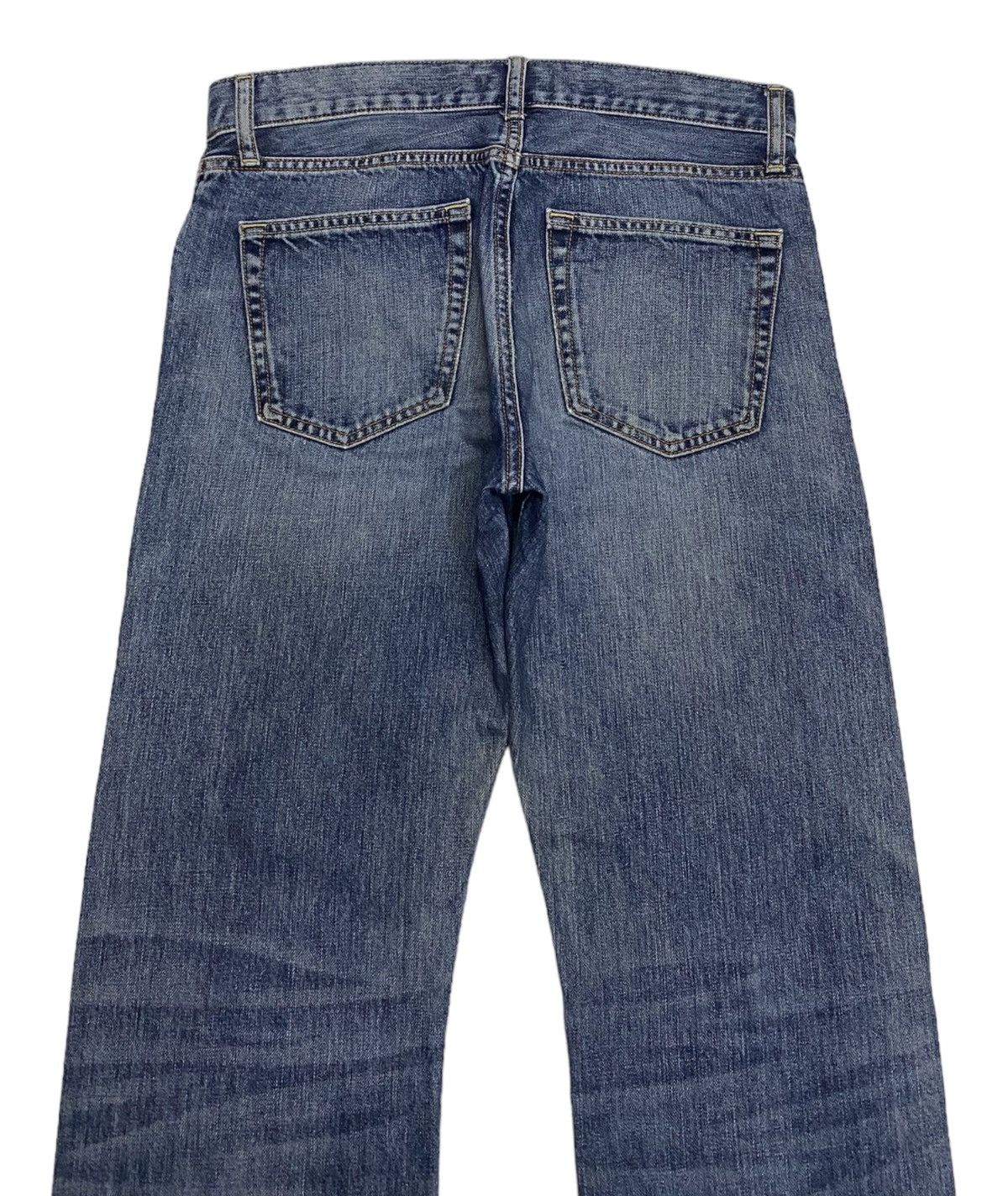 Japanese Brand VINTAGE UNIQLO JAPAN SELVEDGE DISTRESSED DENIM PANTS Size US 32 / EU 48 - 7 Thumbnail