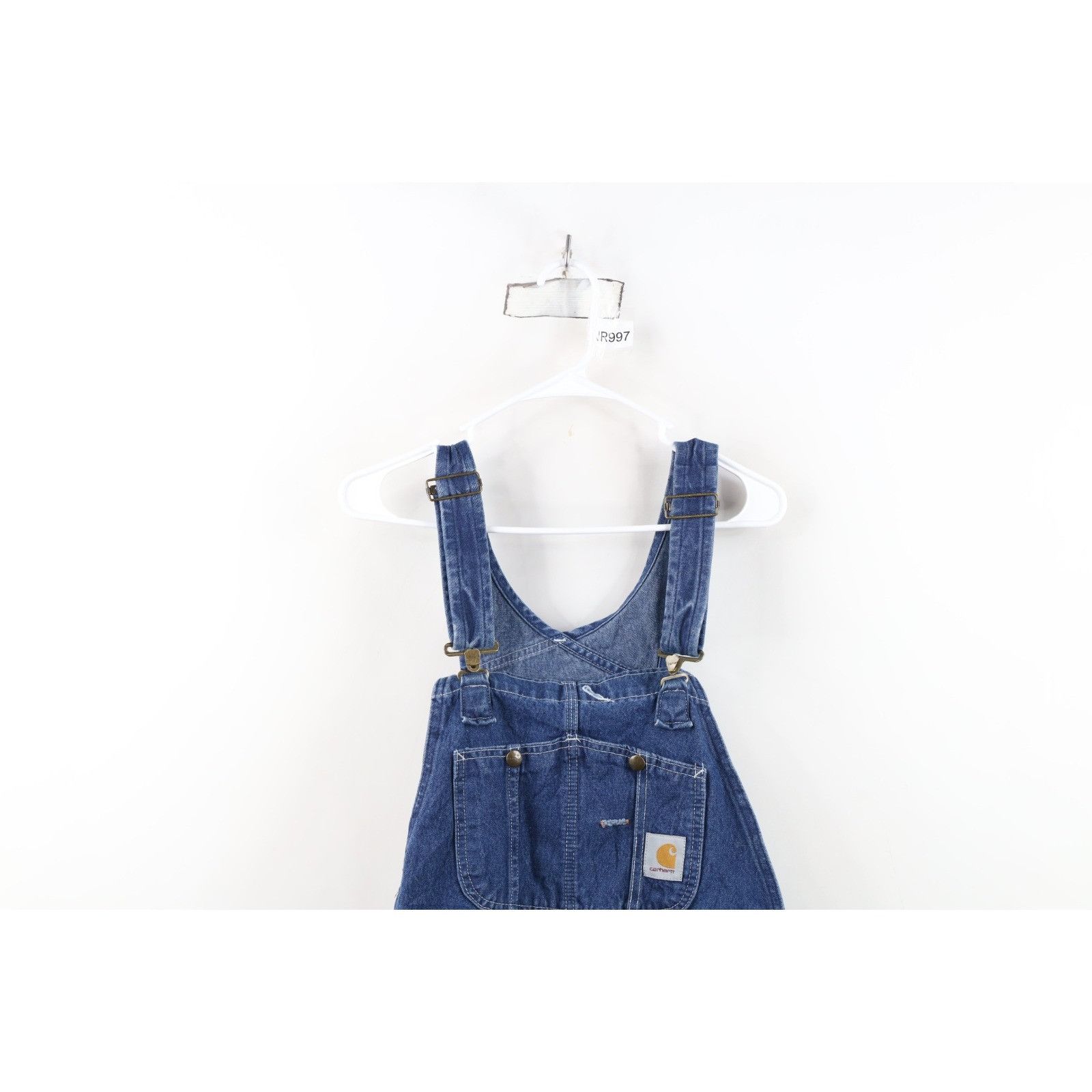 Carhartt Vintage Carhartt Distressed Spell Out Wide Leg Overalls Size US 38 / EU 54 - 2 Thumbnail