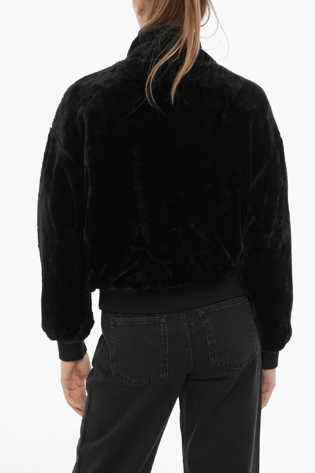 Ugg og1mm0824 Laken Jacket With Zip Closure in Black Size M / US 6-8 / IT 42-44 - 2 Thumbnail