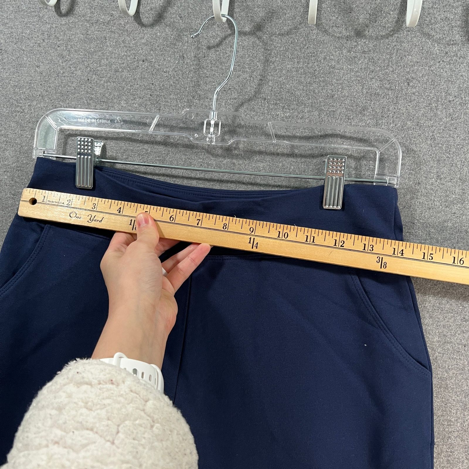 Other Belle by Kim Gravel Regular Ponte Ankle Pants with Back Size 30" / US 8 / IT 44 - 5 Thumbnail