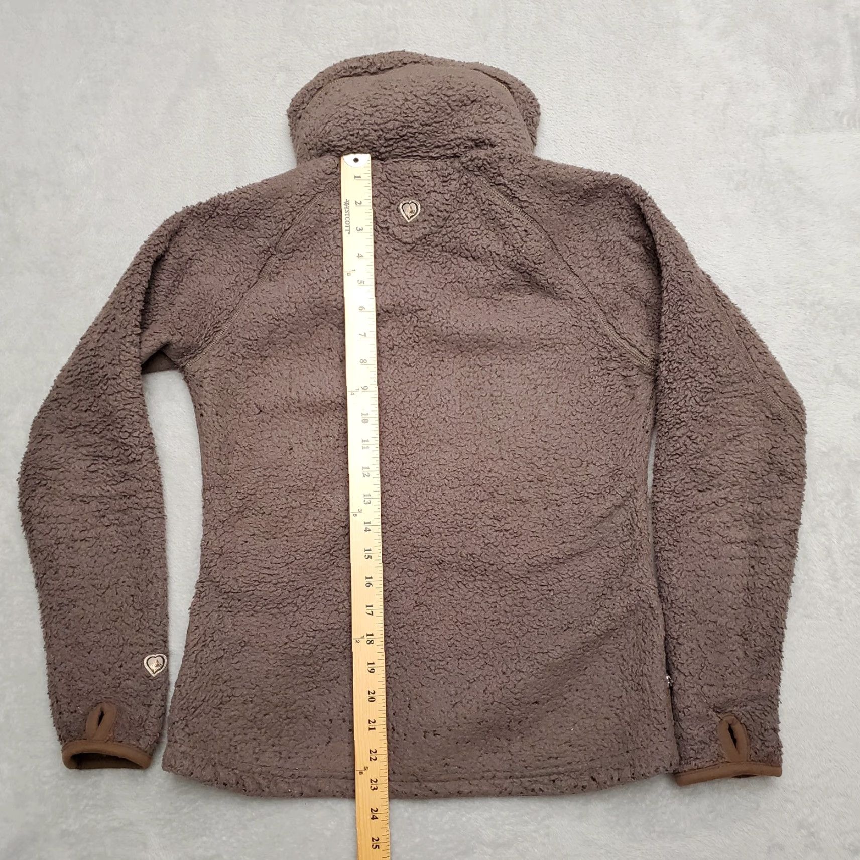 Vintage VINTAGE Kuhl Jacket Womens S Green Full Zip Flight Hoodie Fleece Thumb Hole Gorpcore Size S / US 4 / IT 40 - 6 Thumbnail